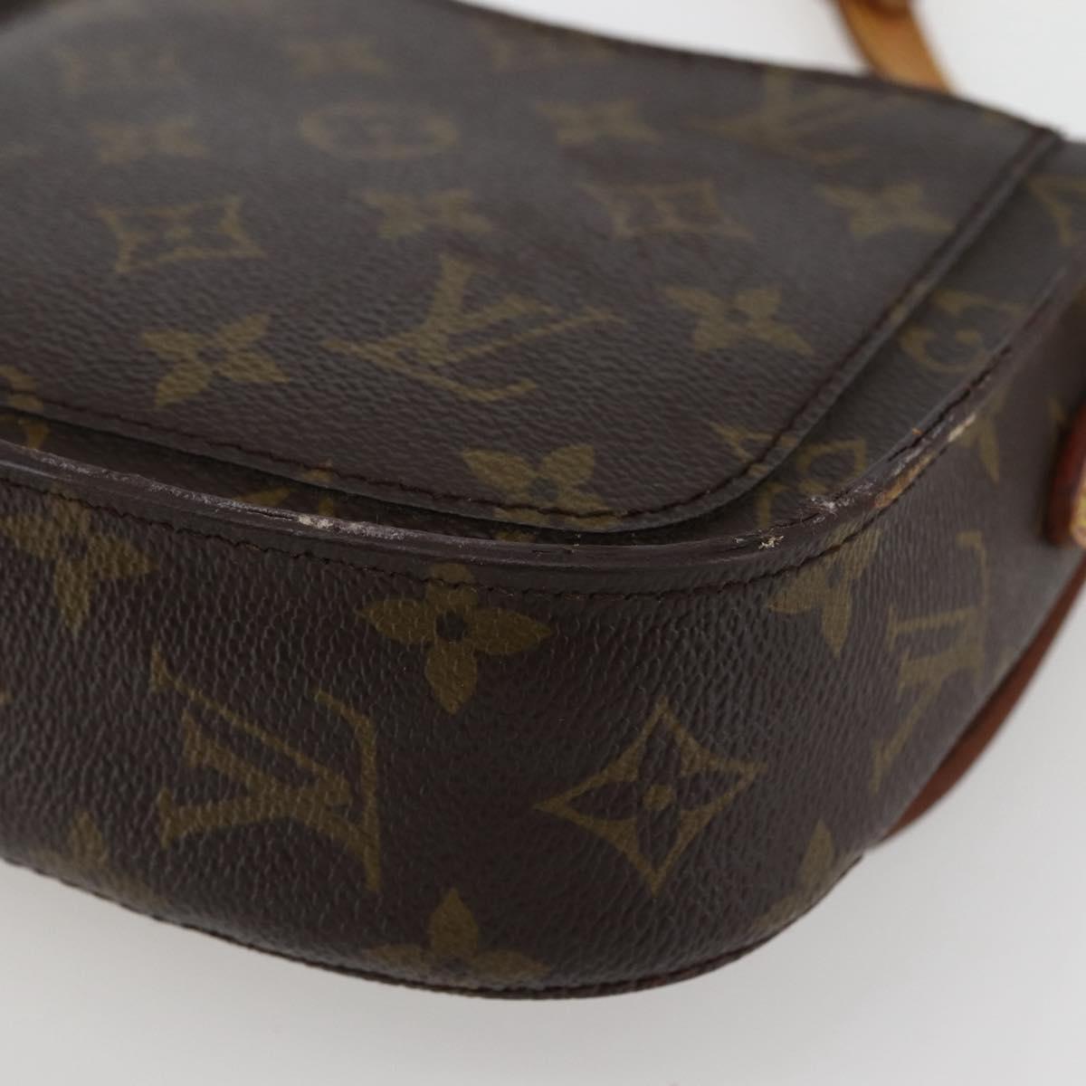 LOUIS VUITTON Monogram Saint Cloud PM Shoulder Bag M51244 LV Auth 142723