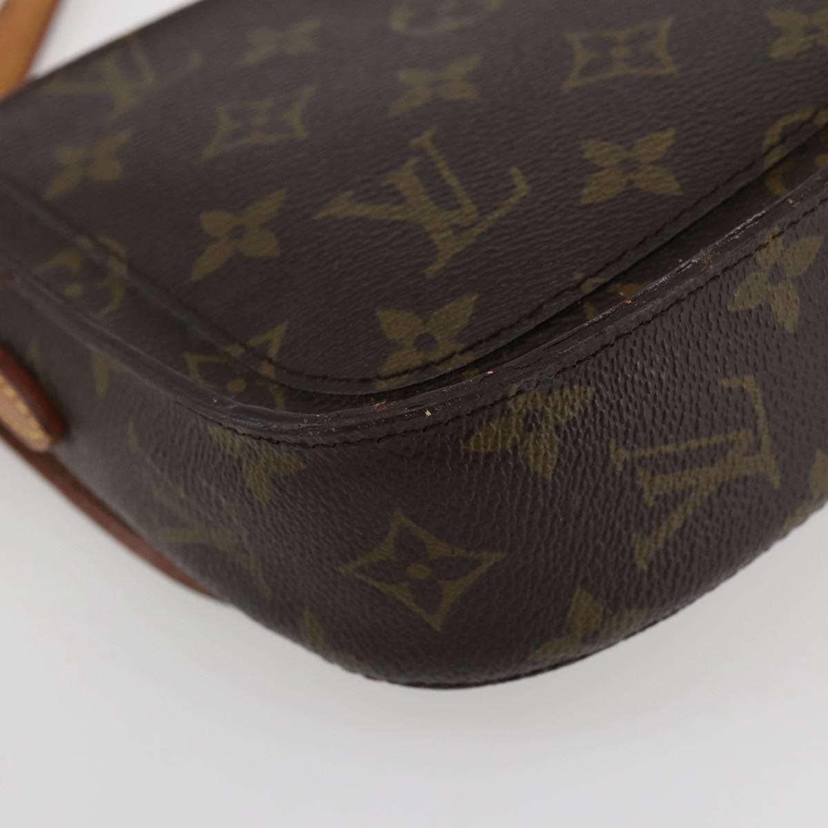 LOUIS VUITTON Monogram Saint Cloud PM Shoulder Bag M51244 LV Auth 142723