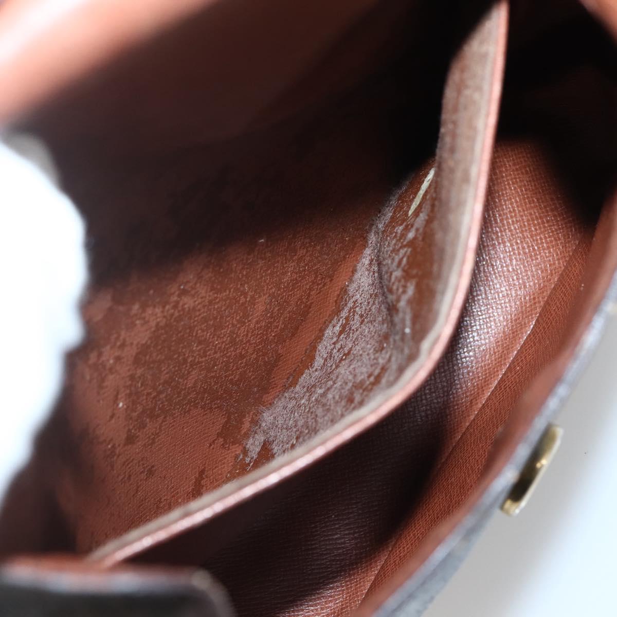 LOUIS VUITTON Monogram Saint Cloud PM Shoulder Bag M51244 LV Auth 142723