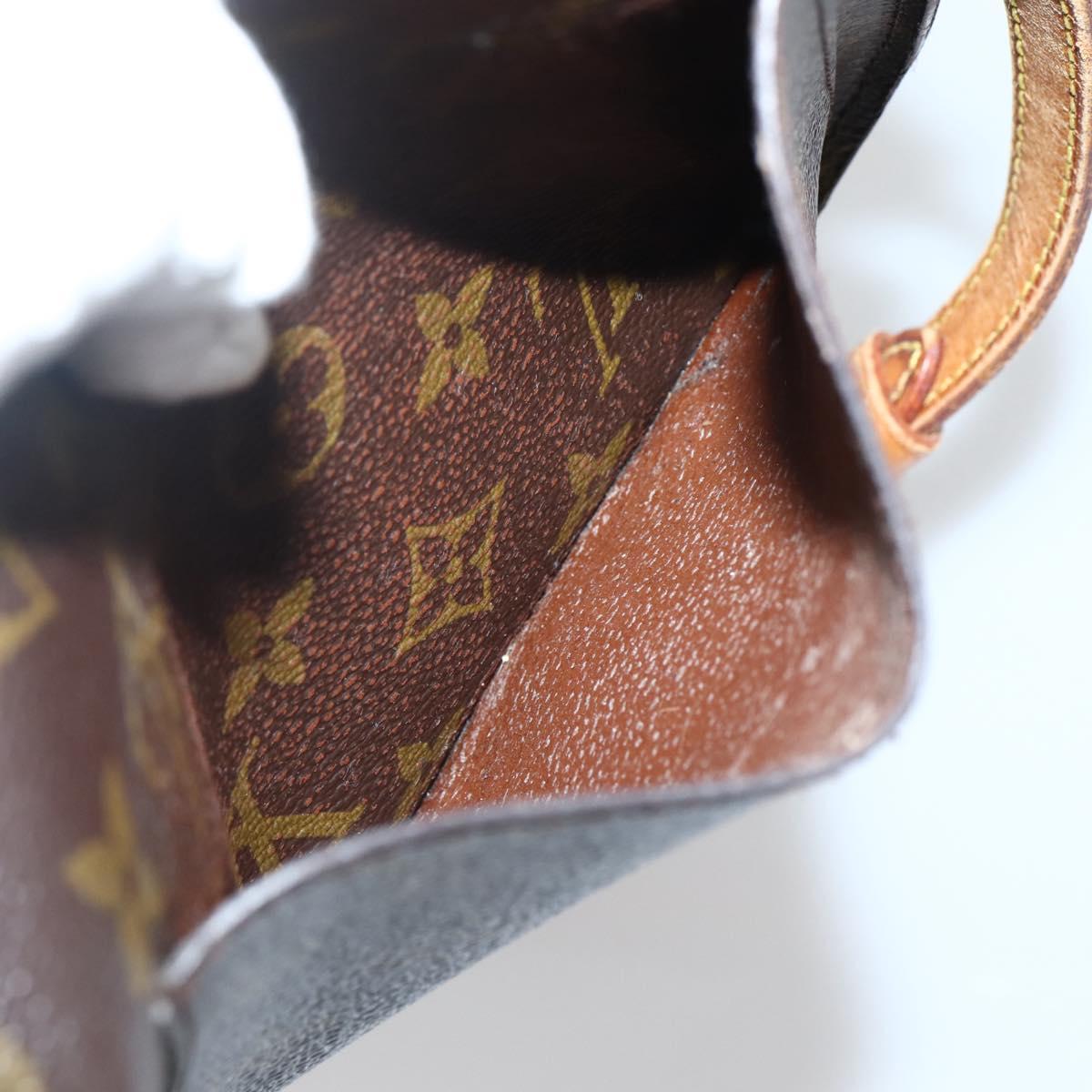 LOUIS VUITTON Monogram Saint Cloud PM Shoulder Bag M51244 LV Auth 142723