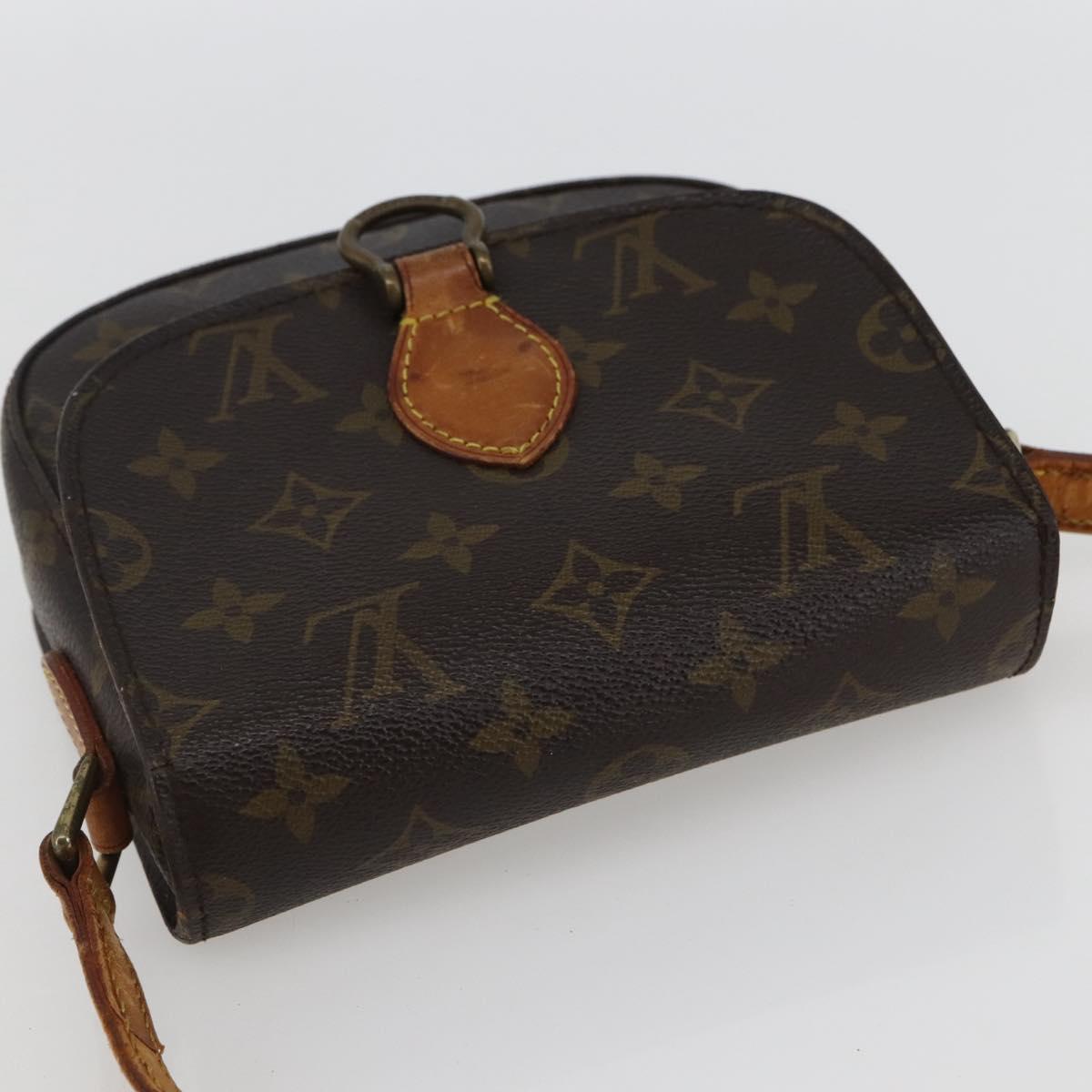 LOUIS VUITTON Monogram Saint Cloud PM Shoulder Bag M51244 LV Auth 142723