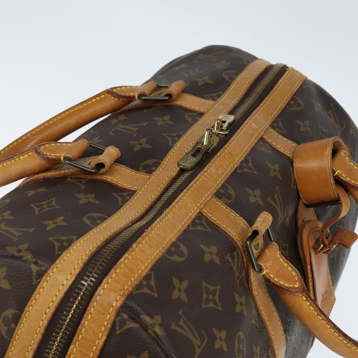 LOUIS VUITTON Monogram Sac Sports Boston Bag M41444 LV Auth 142724