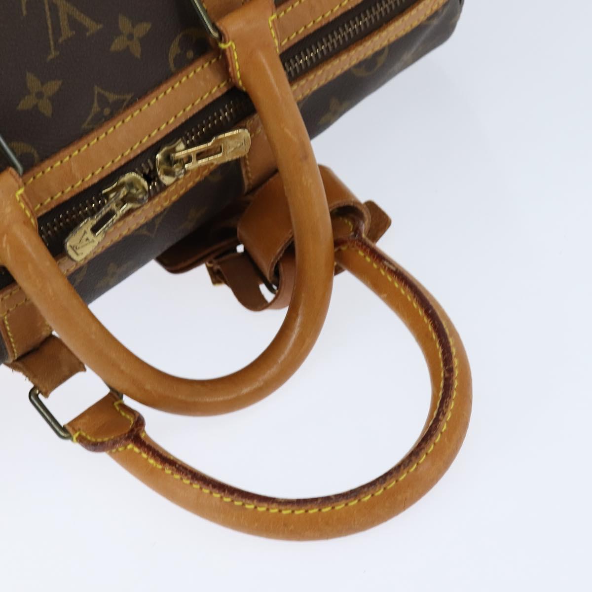 LOUIS VUITTON Monogram Sac Sports Boston Bag M41444 LV Auth 142724