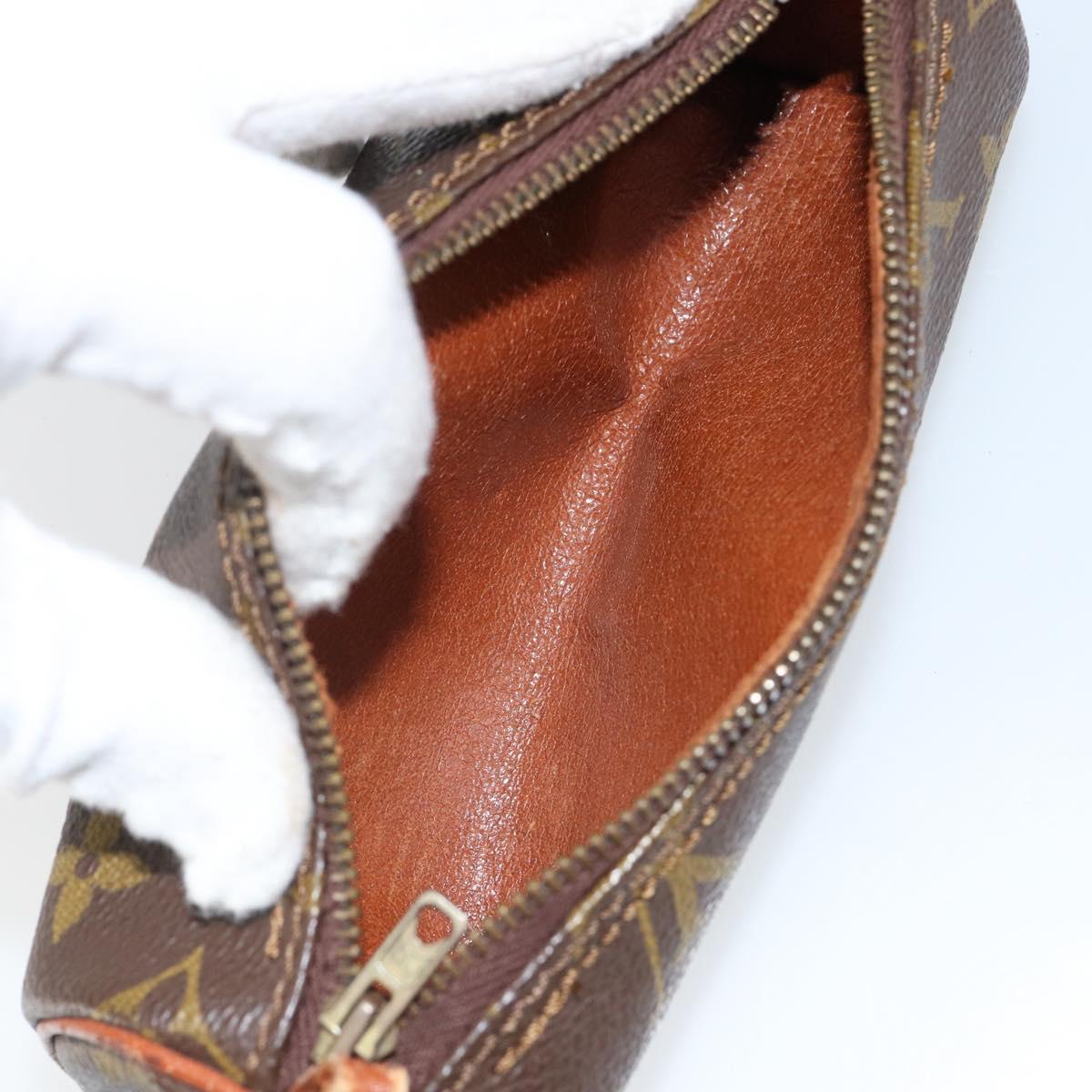 LOUIS VUITTON Monogram Papillon Pouch LV Auth 142726