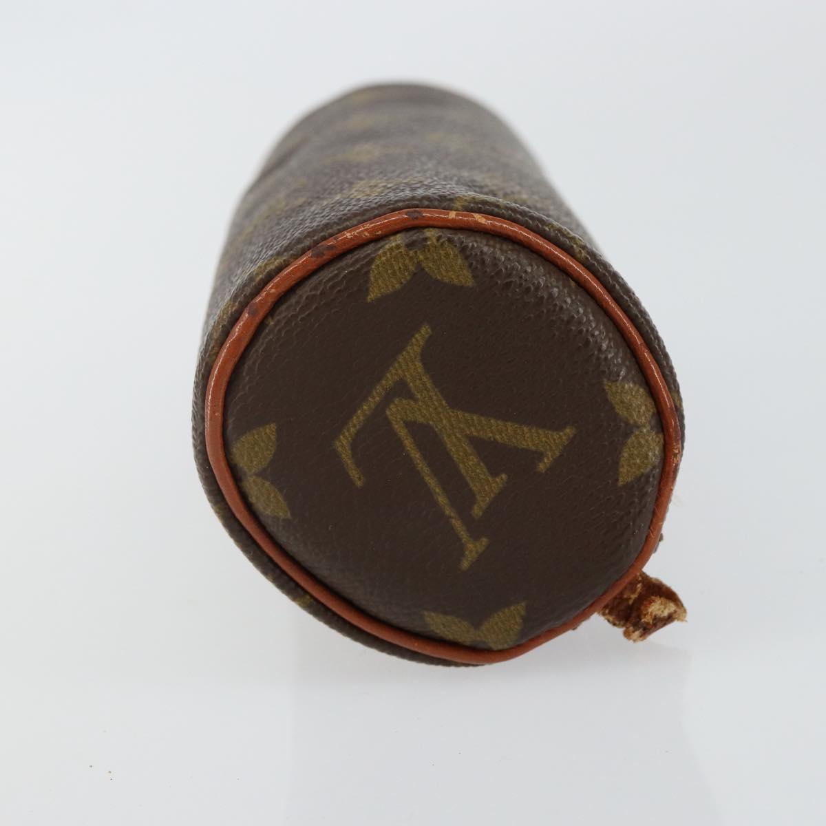 LOUIS VUITTON Monogram Papillon Pouch LV Auth 142726