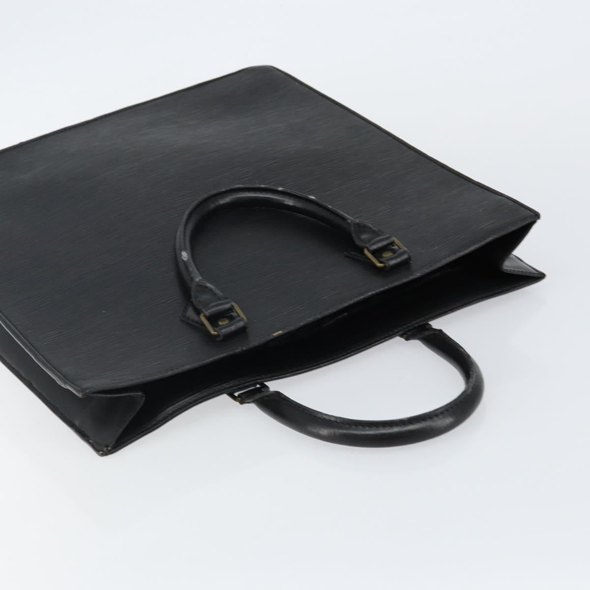 LOUIS VUITTON Epi Sac Plat Hand Bag Black M59082 LV Auth 142739