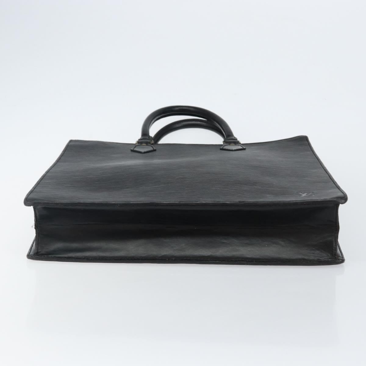 LOUIS VUITTON Epi Sac Plat Hand Bag Black M59082 LV Auth 142739