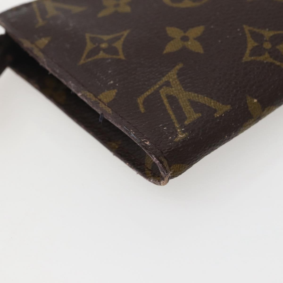 LOUIS VUITTON Monogram Bucket GM Accessory Pouch LV Auth 142747