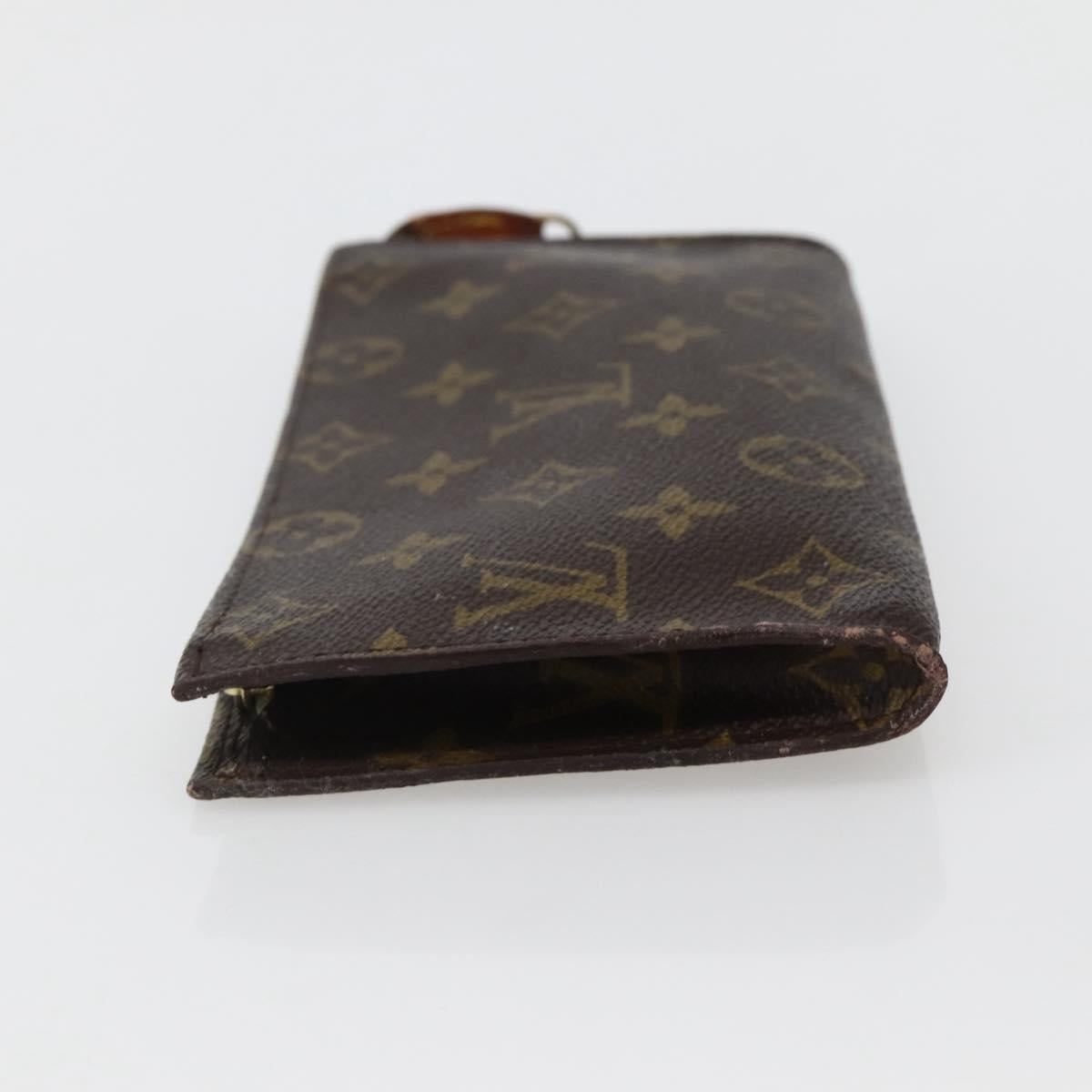 LOUIS VUITTON Monogram Bucket GM Accessory Pouch LV Auth 142747