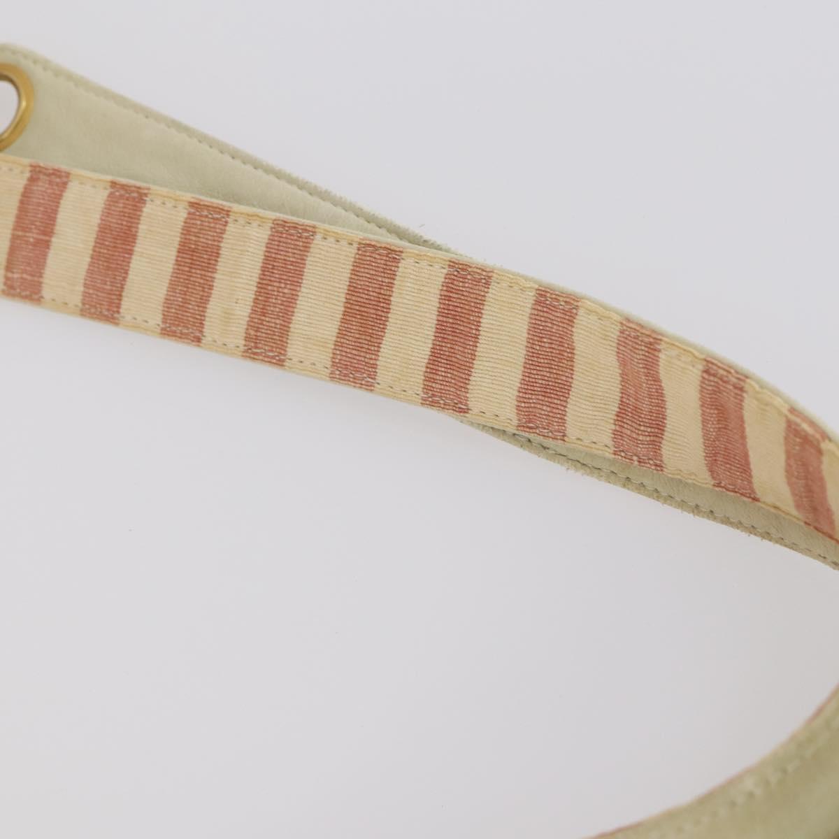 CHANEL Matelasse Tote Bag Canvas Red Gold CC Auth 142751