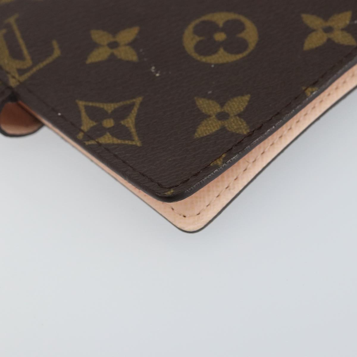 LOUIS VUITTON Monogram Agenda Koala PM Day Planner Cover R21013 LV Auth 142758