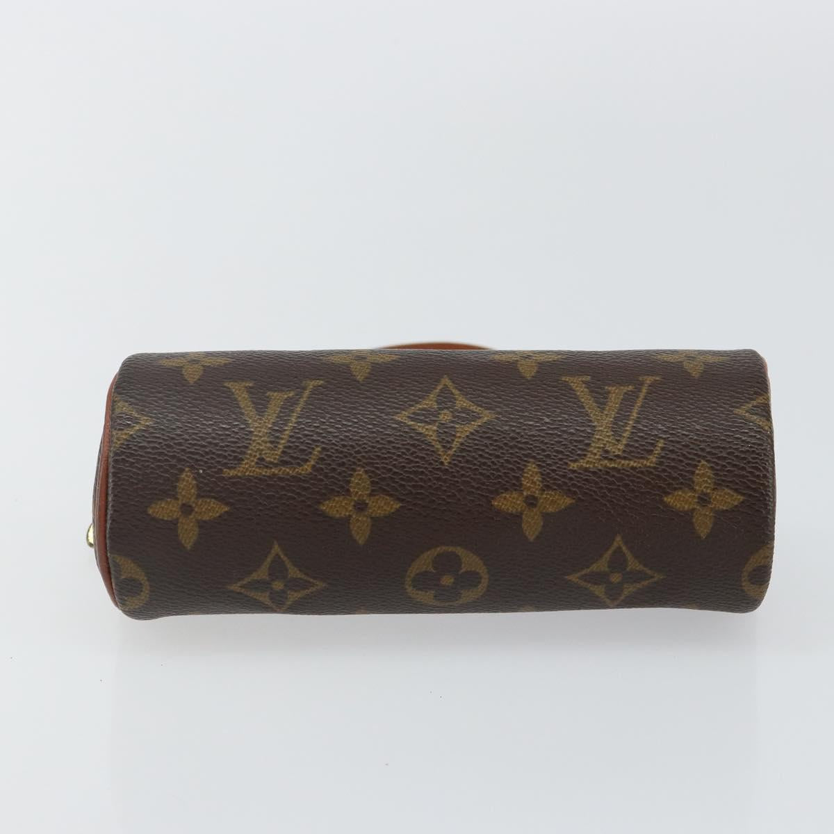 LOUIS VUITTON Monogram Papillon Pouch LV Auth 142766