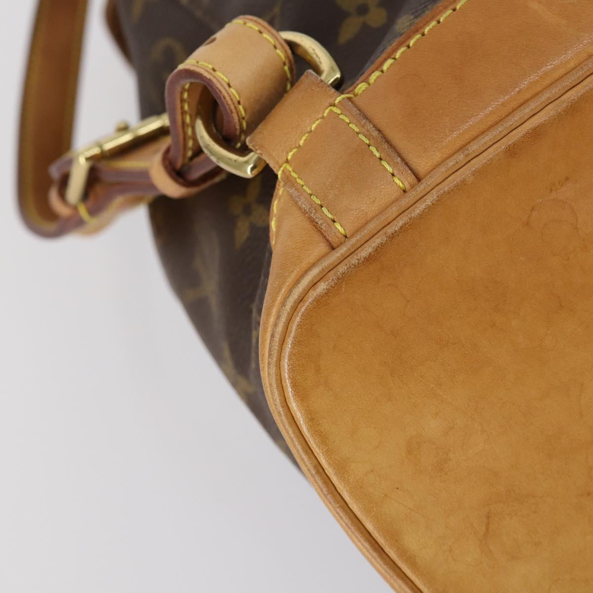 LOUIS VUITTON Monogram Montsouris MM Backpack M51136 LV Auth 142776