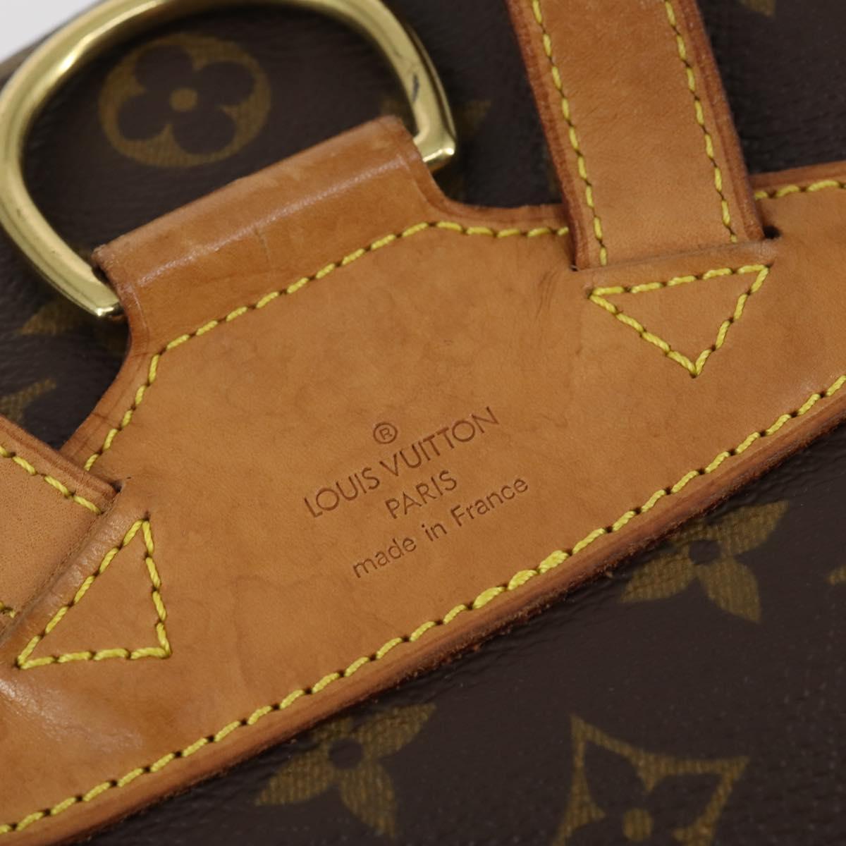 LOUIS VUITTON Monogram Montsouris MM Backpack M51136 LV Auth 142776