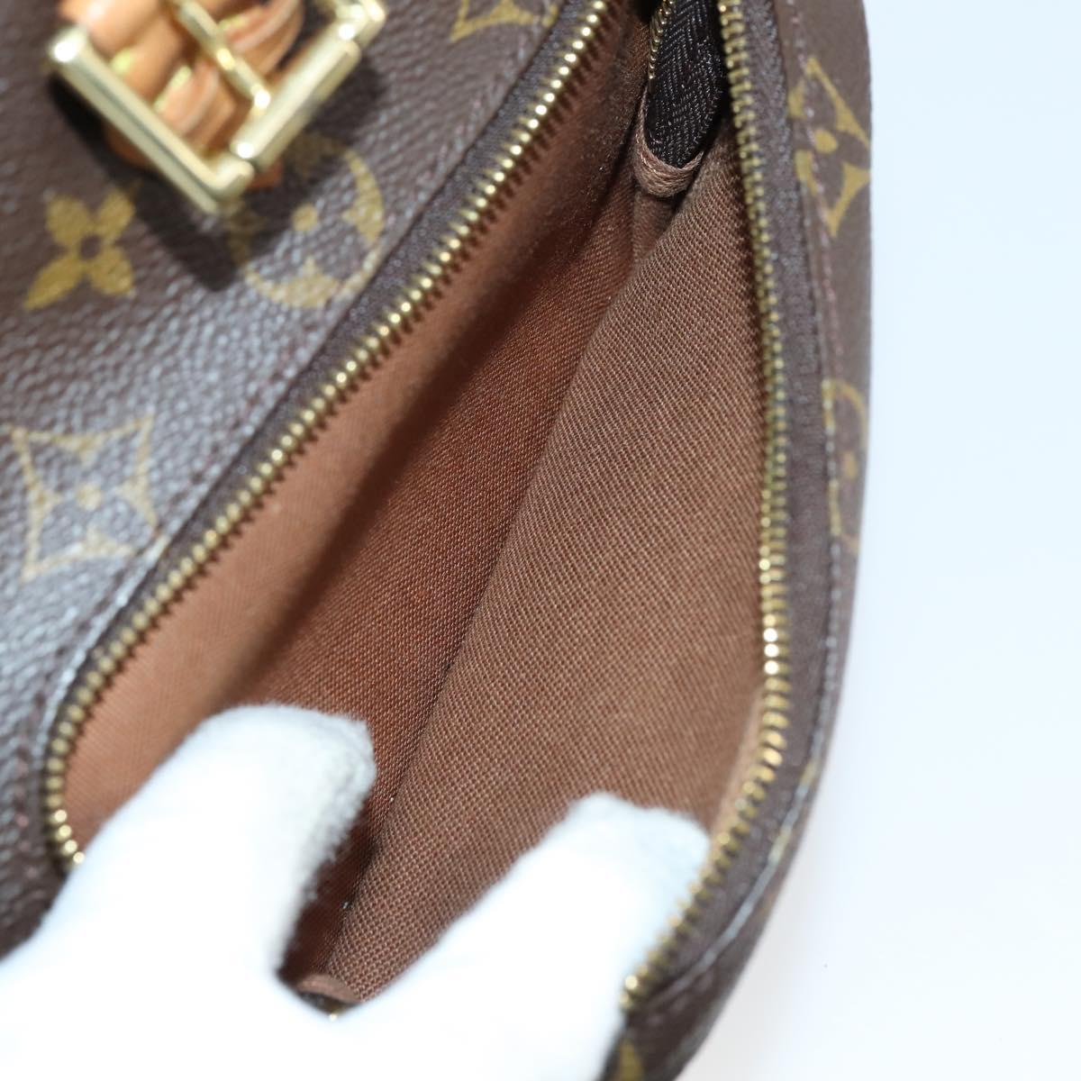 LOUIS VUITTON Monogram Montsouris MM Backpack M51136 LV Auth 142776