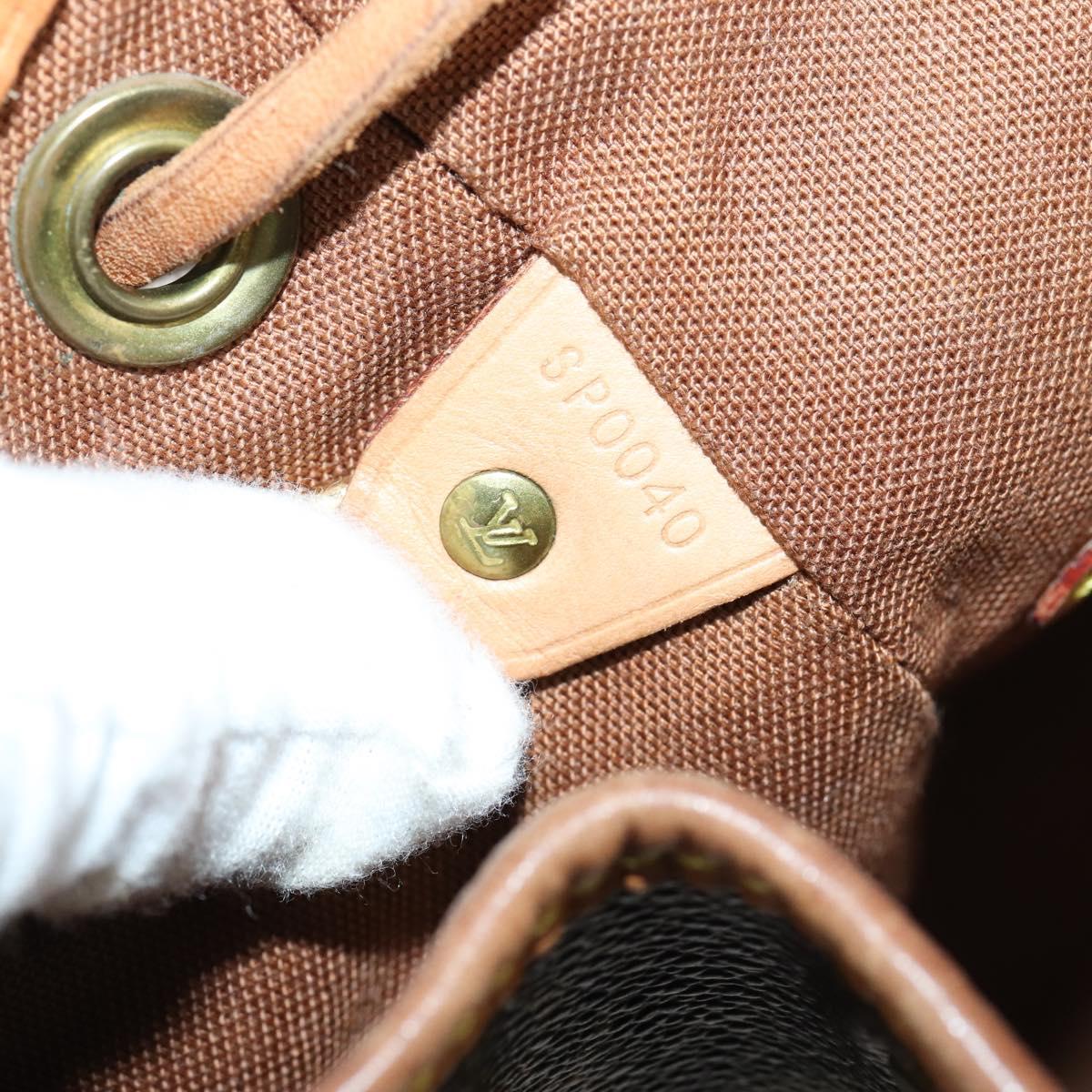 LOUIS VUITTON Monogram Montsouris MM Backpack M51136 LV Auth 142776