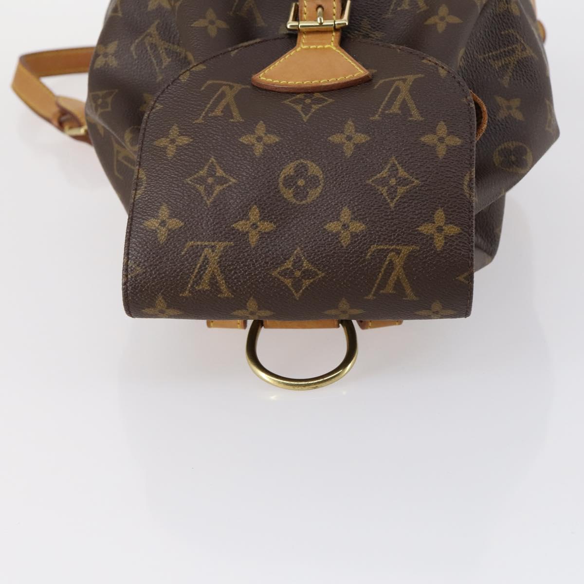 LOUIS VUITTON Monogram Montsouris MM Backpack M51136 LV Auth 142776