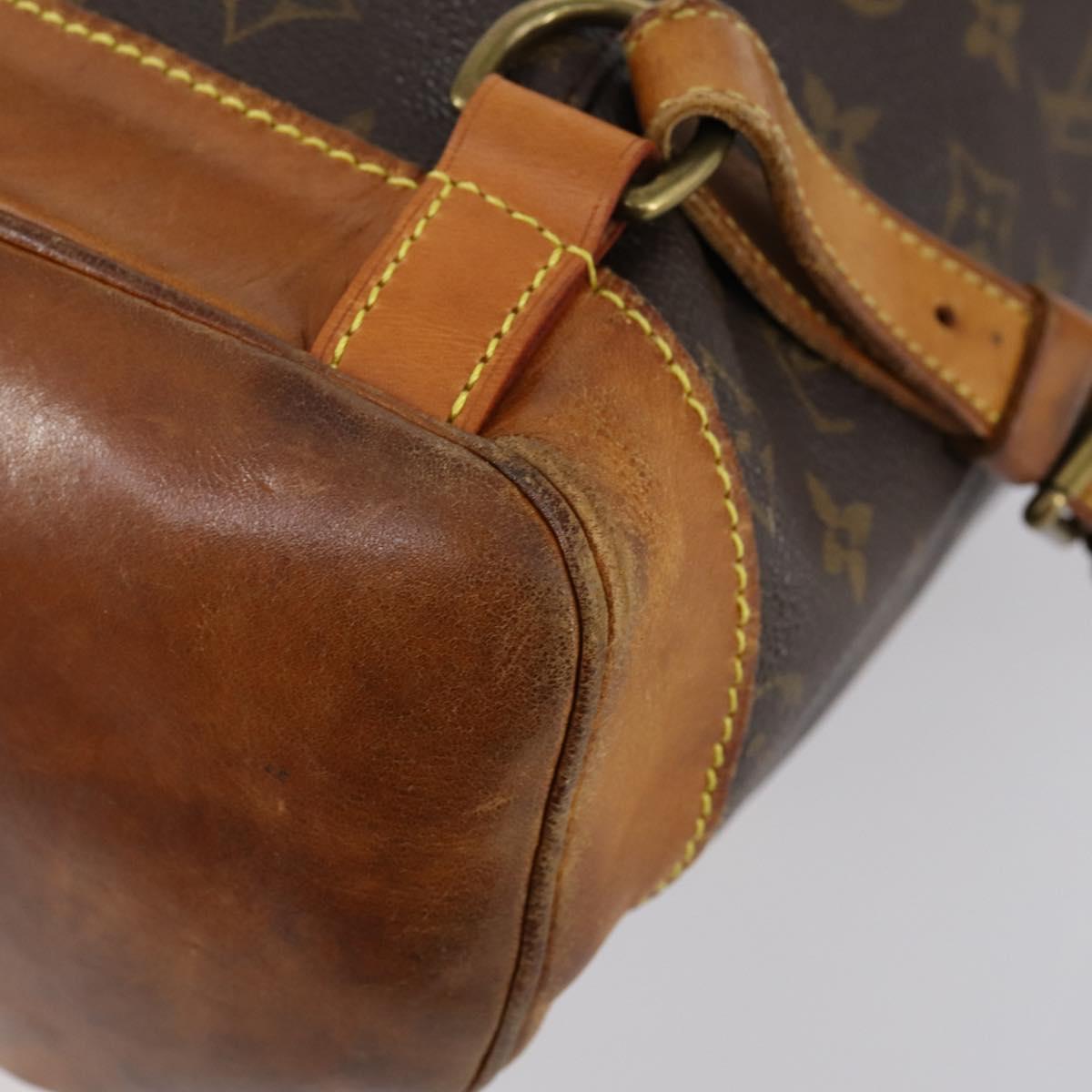 LOUIS VUITTON Monogram Montsouris GM Backpack M51135 LV Auth 142777