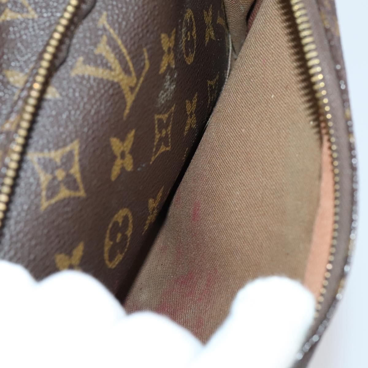 LOUIS VUITTON Monogram Montsouris GM Backpack M51135 LV Auth 142777