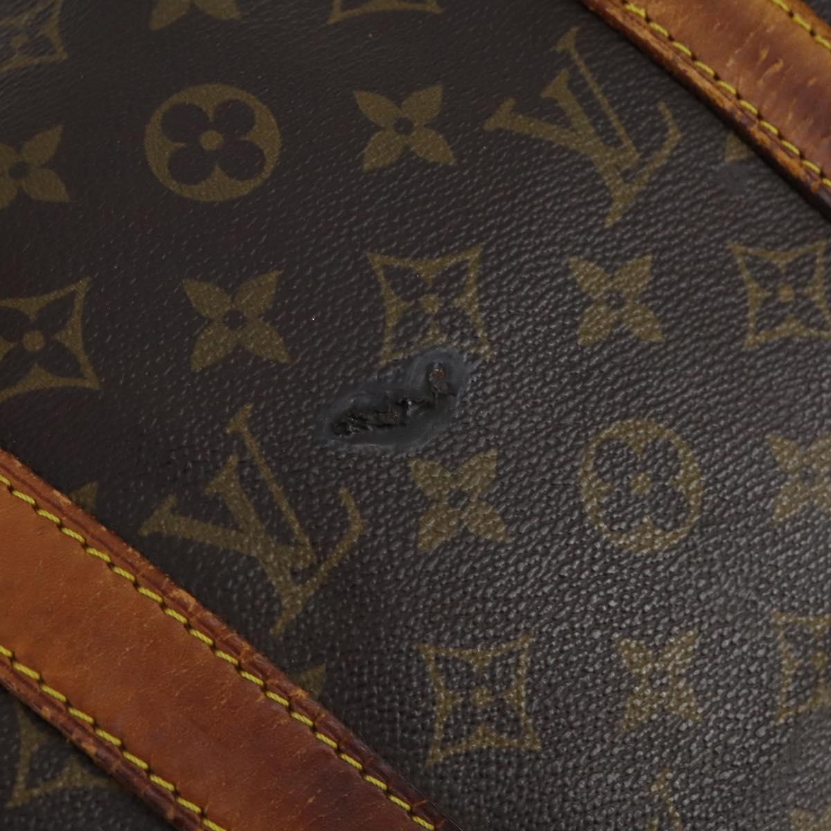 LOUIS VUITTON Monogram Keepall Bandouliere 50 Hand Bag M41416 LV Auth 142778