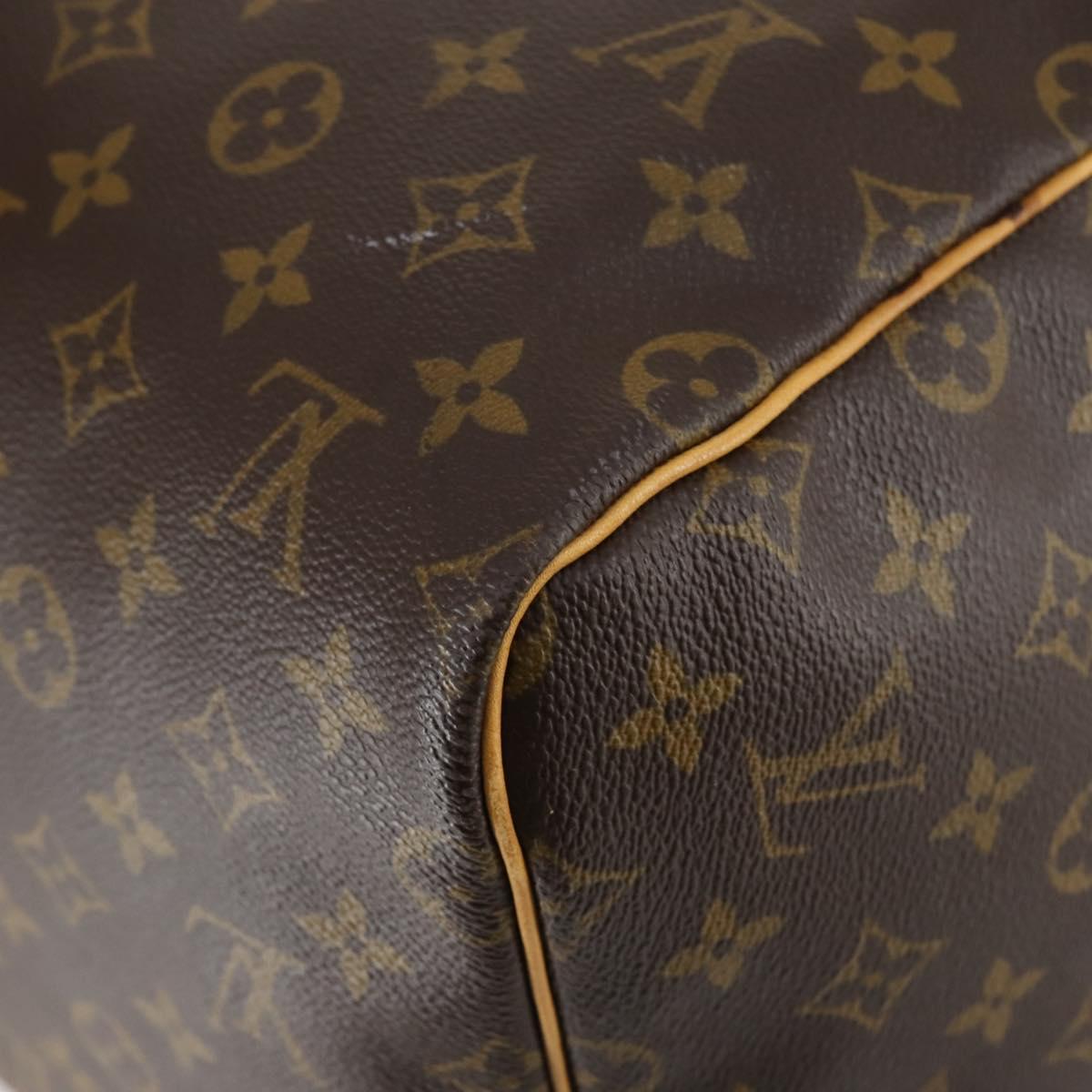 LOUIS VUITTON Monogram Keepall 55 Boston Bag M41424 LV Auth 142779