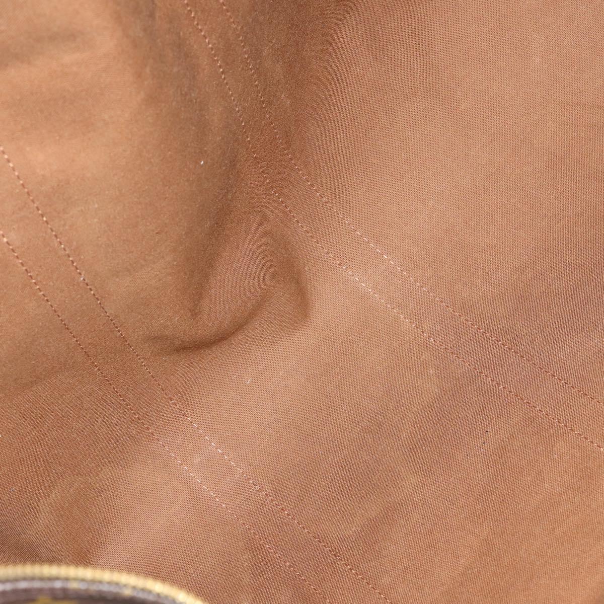 LOUIS VUITTON Monogram Keepall 55 Boston Bag M41424 LV Auth 142779