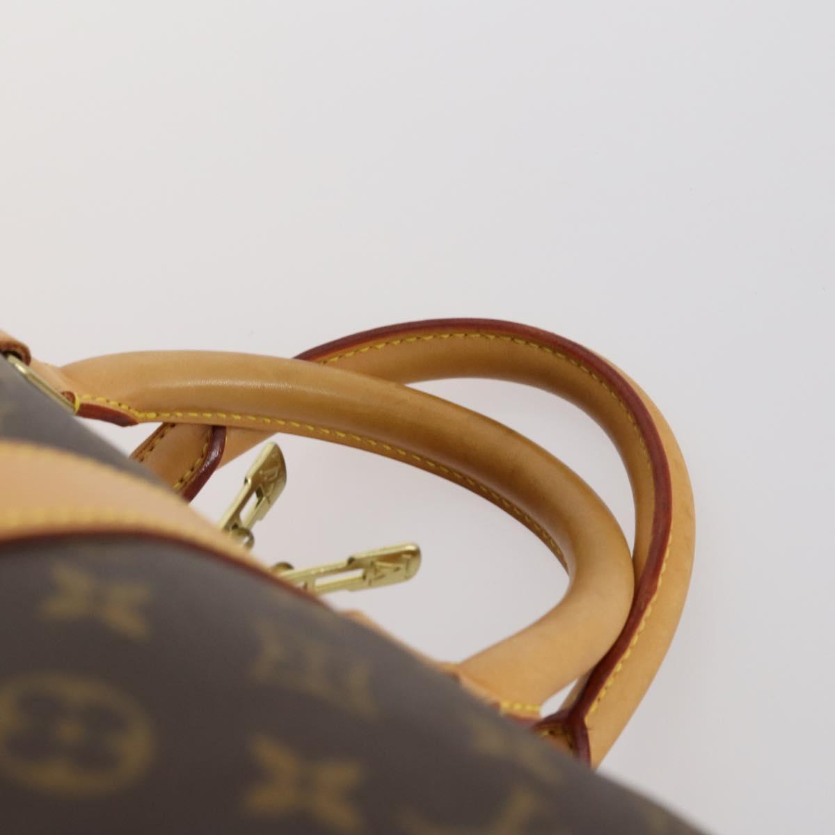 LOUIS VUITTON Monogram Keepall 55 Boston Bag M41424 LV Auth 142779