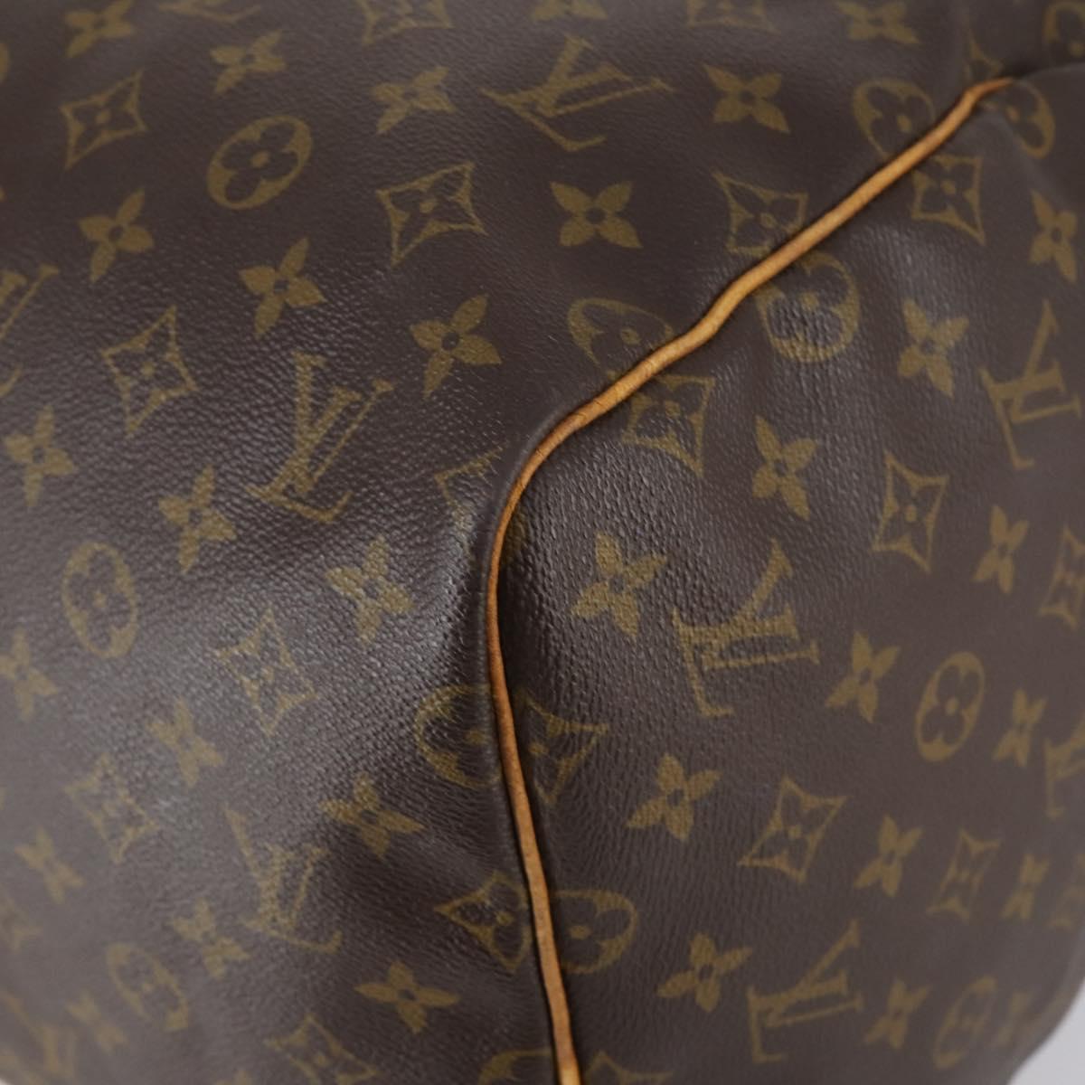 LOUIS VUITTON Monogram Keepall 55 Boston Bag M41424 LV Auth 142780