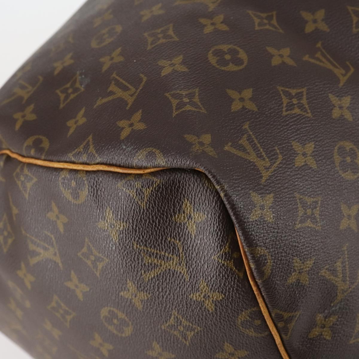 LOUIS VUITTON Monogram Keepall 55 Boston Bag M41424 LV Auth 142780
