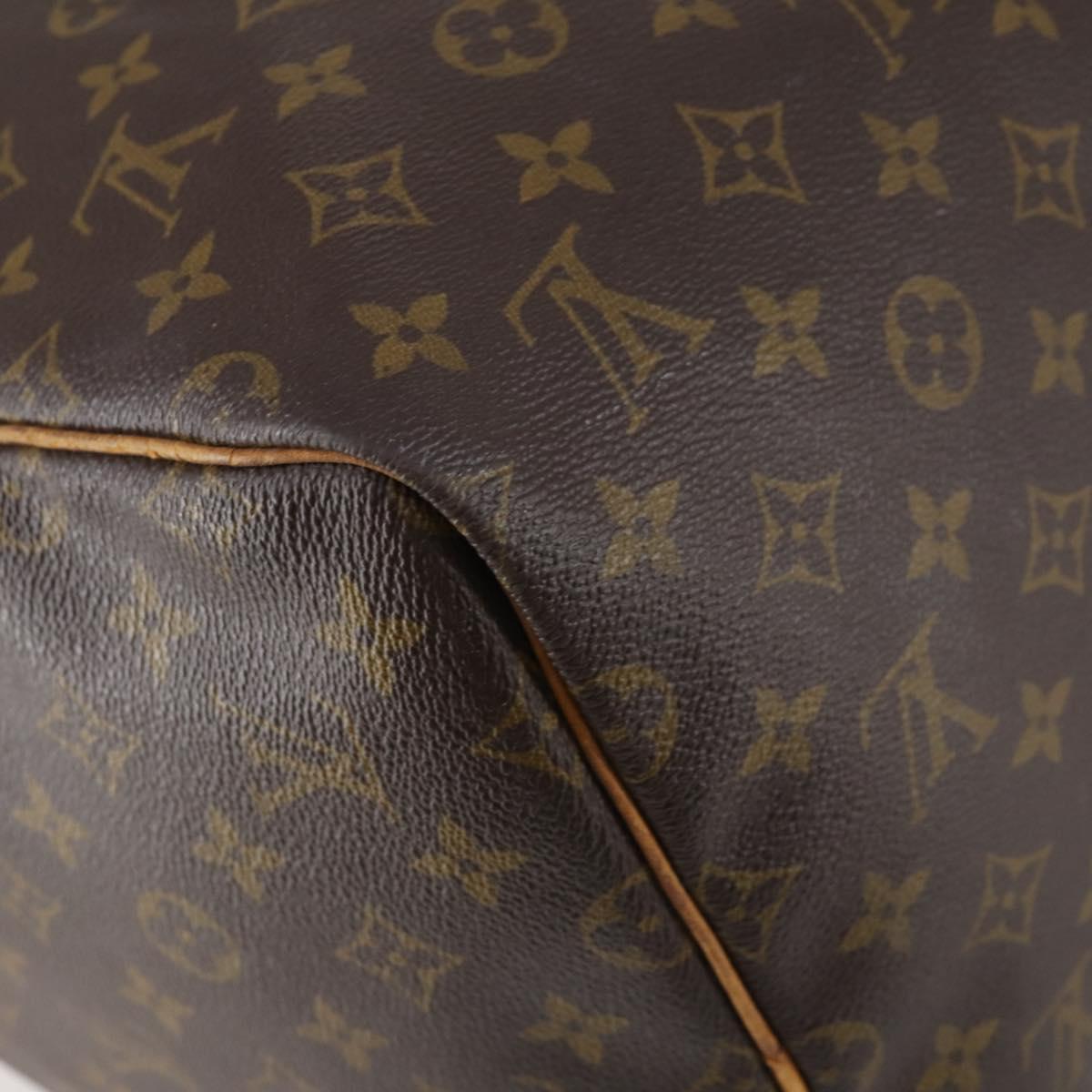 LOUIS VUITTON Monogram Keepall 55 Boston Bag M41424 LV Auth 142780