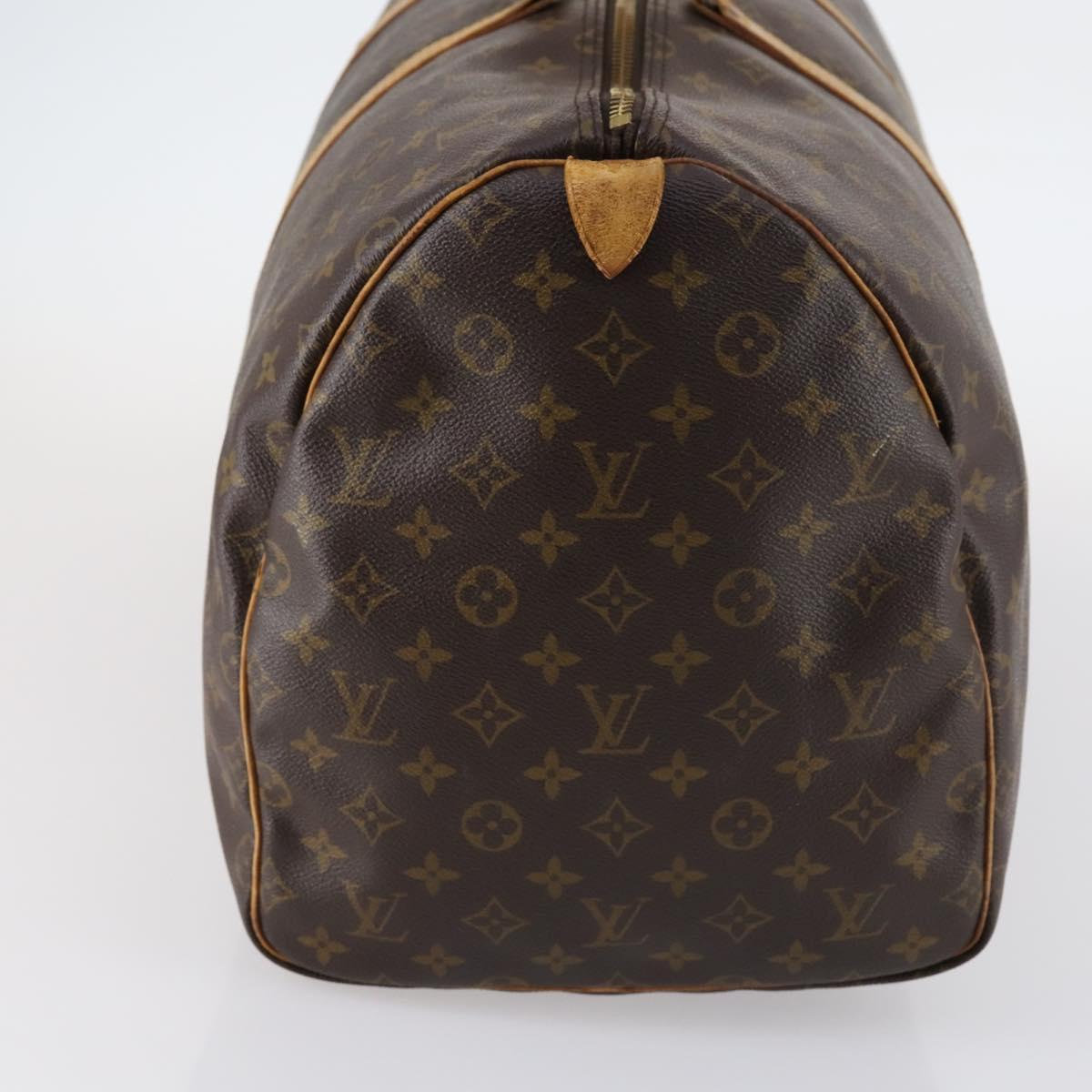 LOUIS VUITTON Monogram Keepall 55 Boston Bag M41424 LV Auth 142780