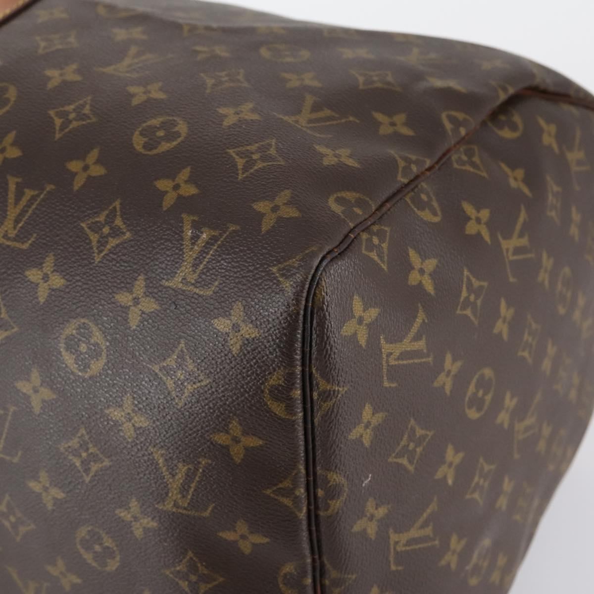 LOUIS VUITTON Monogram Keepall 55 Boston Bag M41424 LV Auth 142781