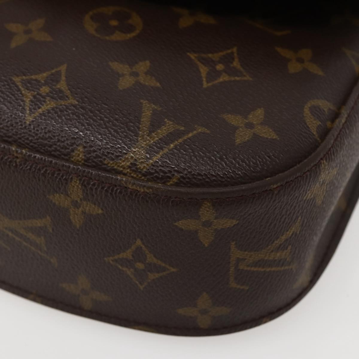 LOUIS VUITTON Monogram Saint Cloud GM Shoulder Bag M51242 LV Auth 142782