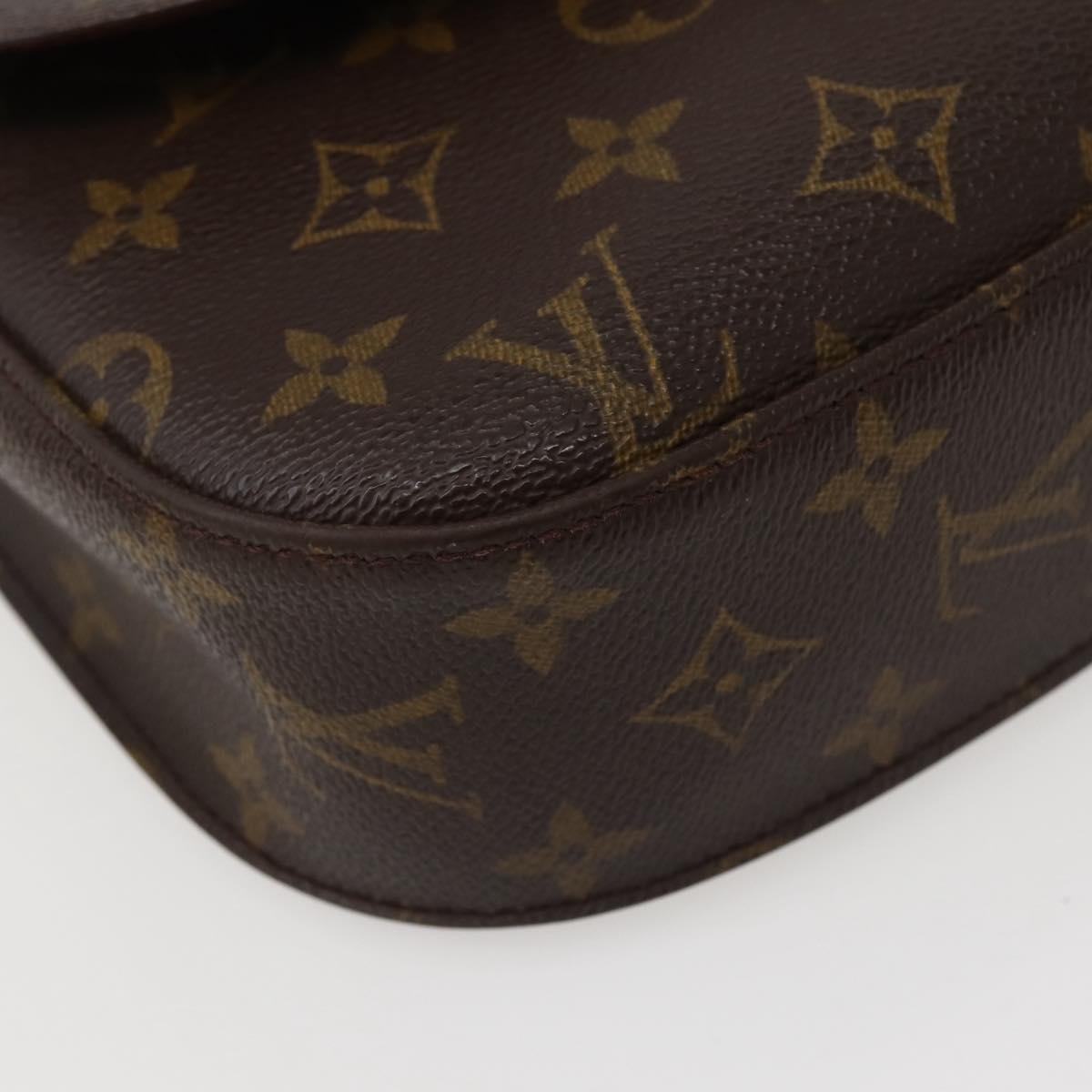 LOUIS VUITTON Monogram Saint Cloud GM Shoulder Bag M51242 LV Auth 142782