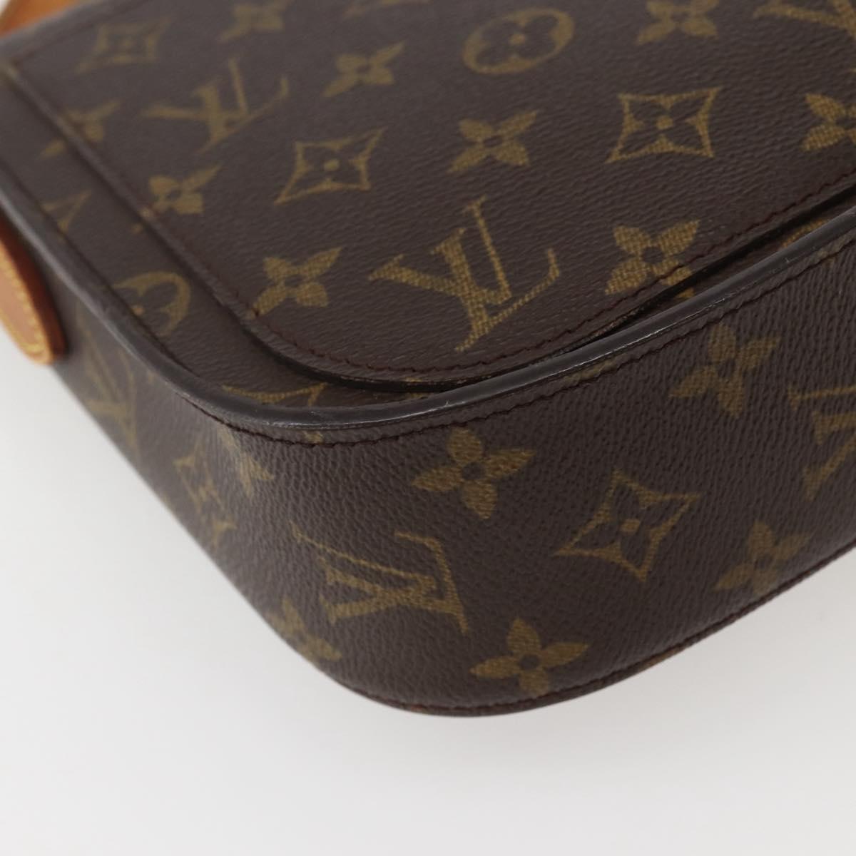 LOUIS VUITTON Monogram Saint Cloud GM Shoulder Bag M51242 LV Auth 142782