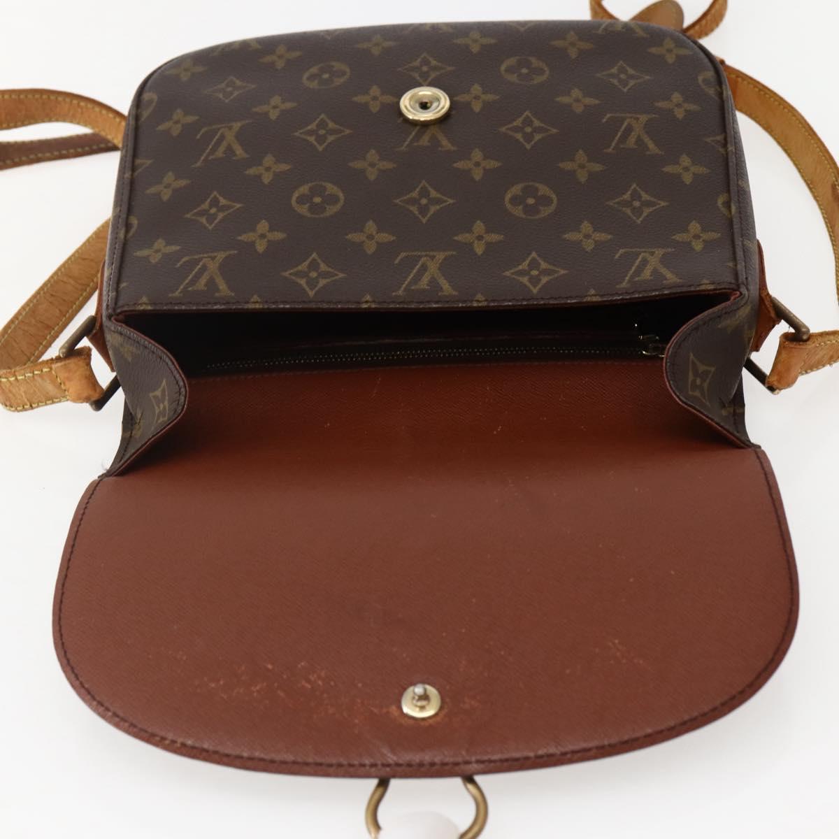 LOUIS VUITTON Monogram Saint Cloud GM Shoulder Bag M51242 LV Auth 142782