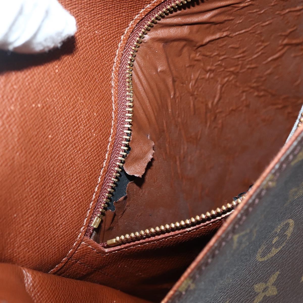 LOUIS VUITTON Monogram Saint Cloud GM Shoulder Bag M51242 LV Auth 142782