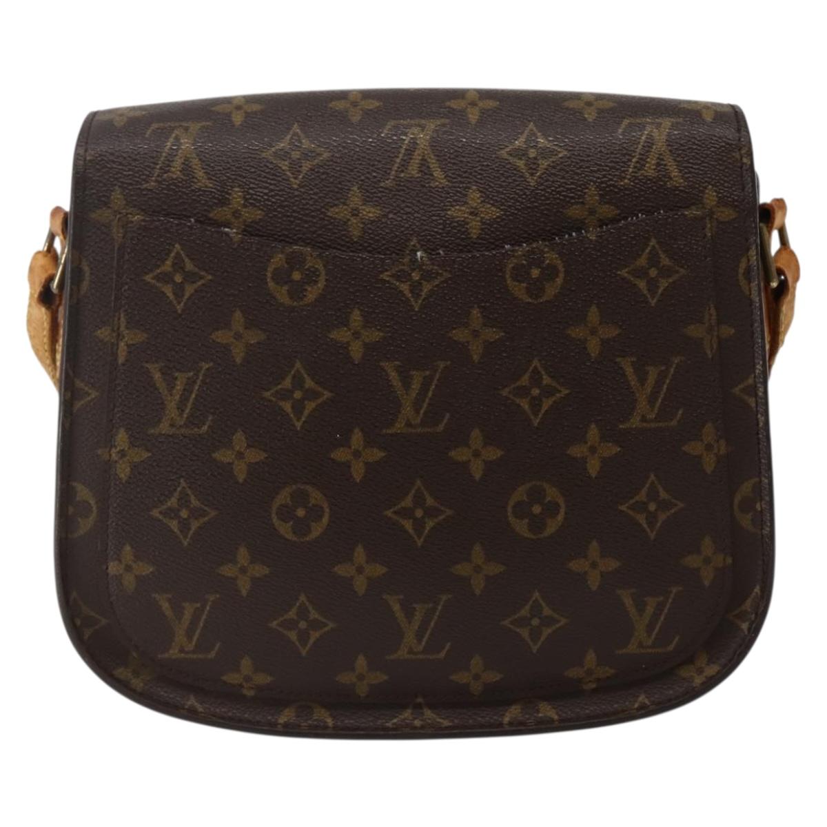 LOUIS VUITTON Monogram Saint Cloud GM Shoulder Bag M51242 LV Auth 142782
