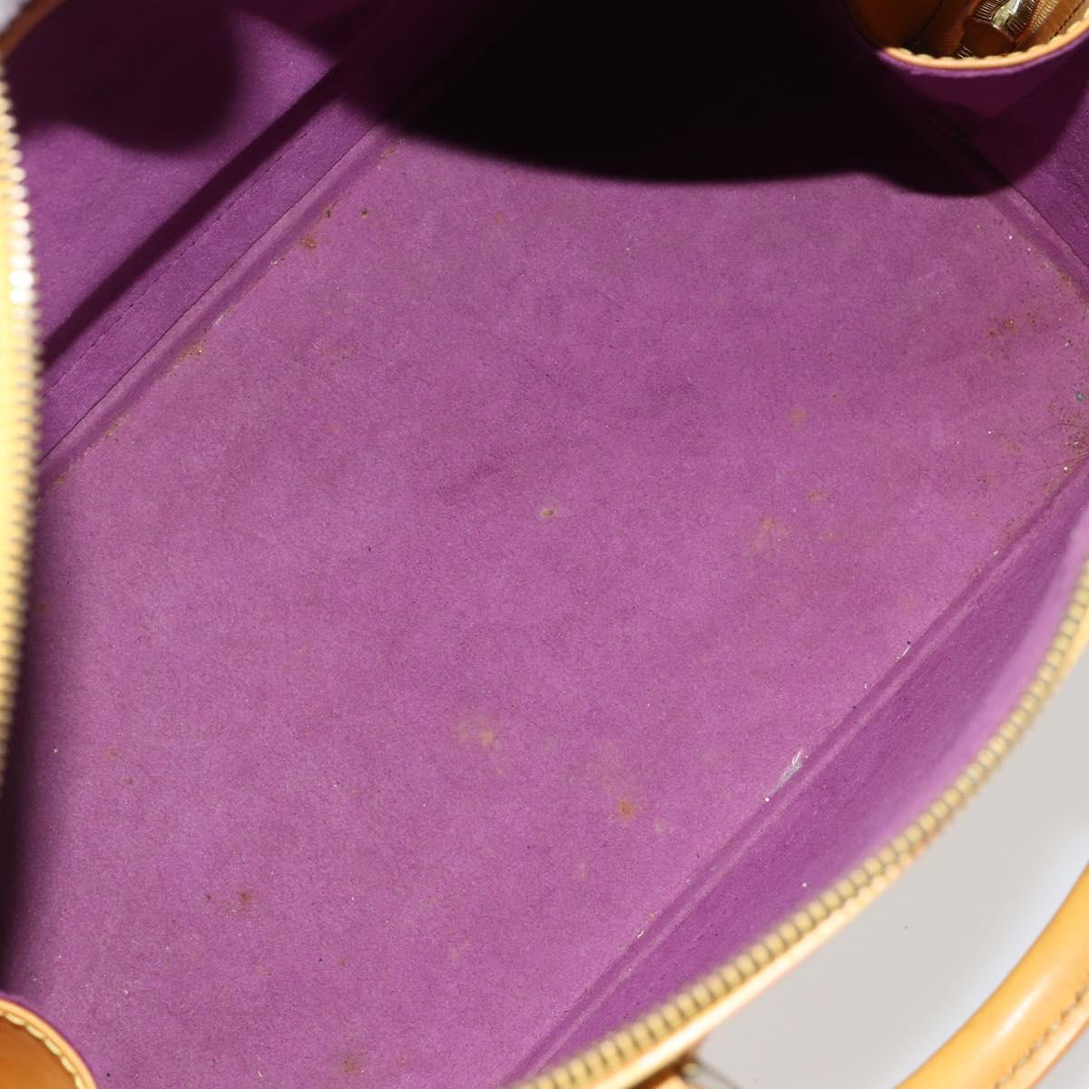 LOUIS VUITTON Epi Alma Hand Bag Yellow M52149 LV Auth 142784