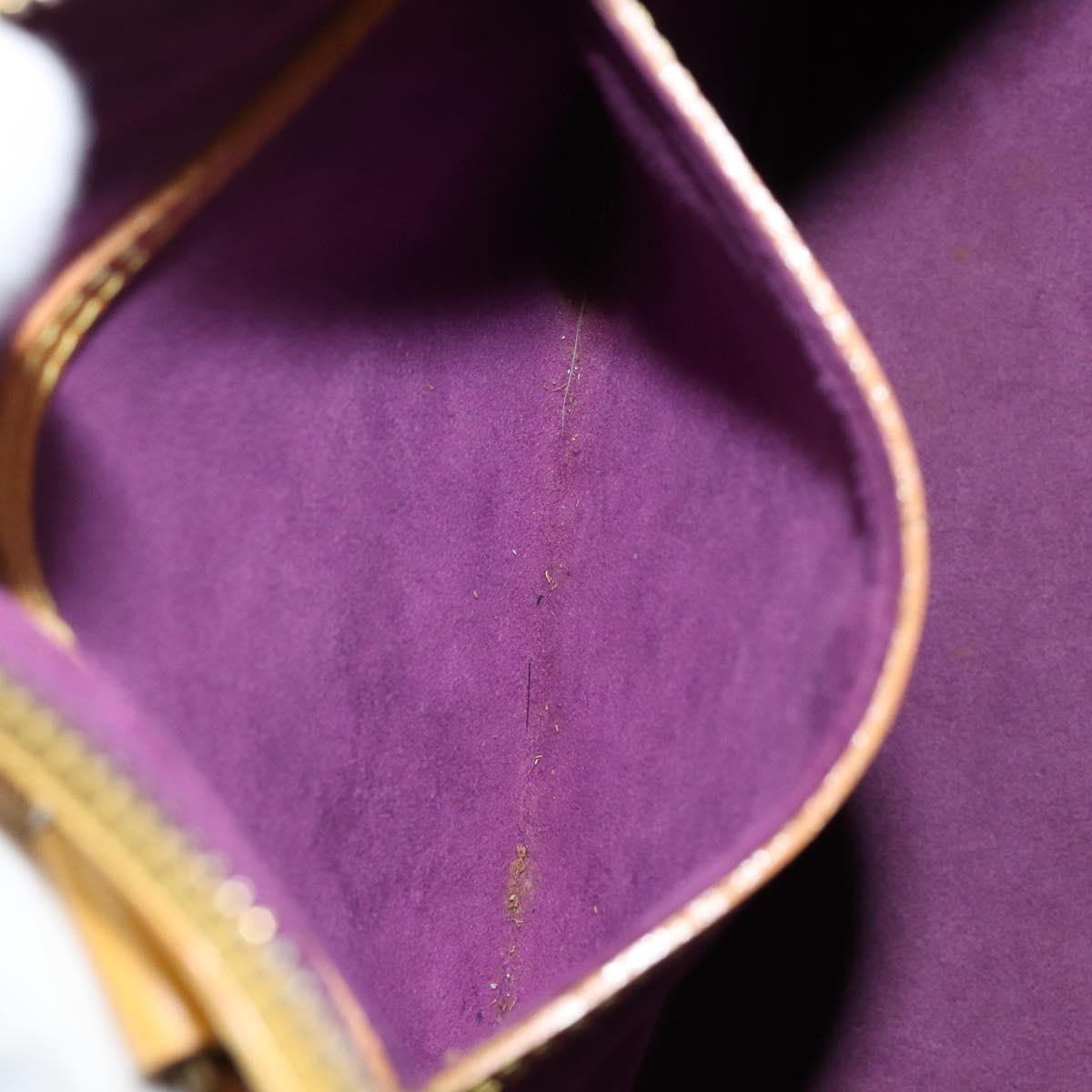 LOUIS VUITTON Epi Alma Hand Bag Yellow M52149 LV Auth 142784