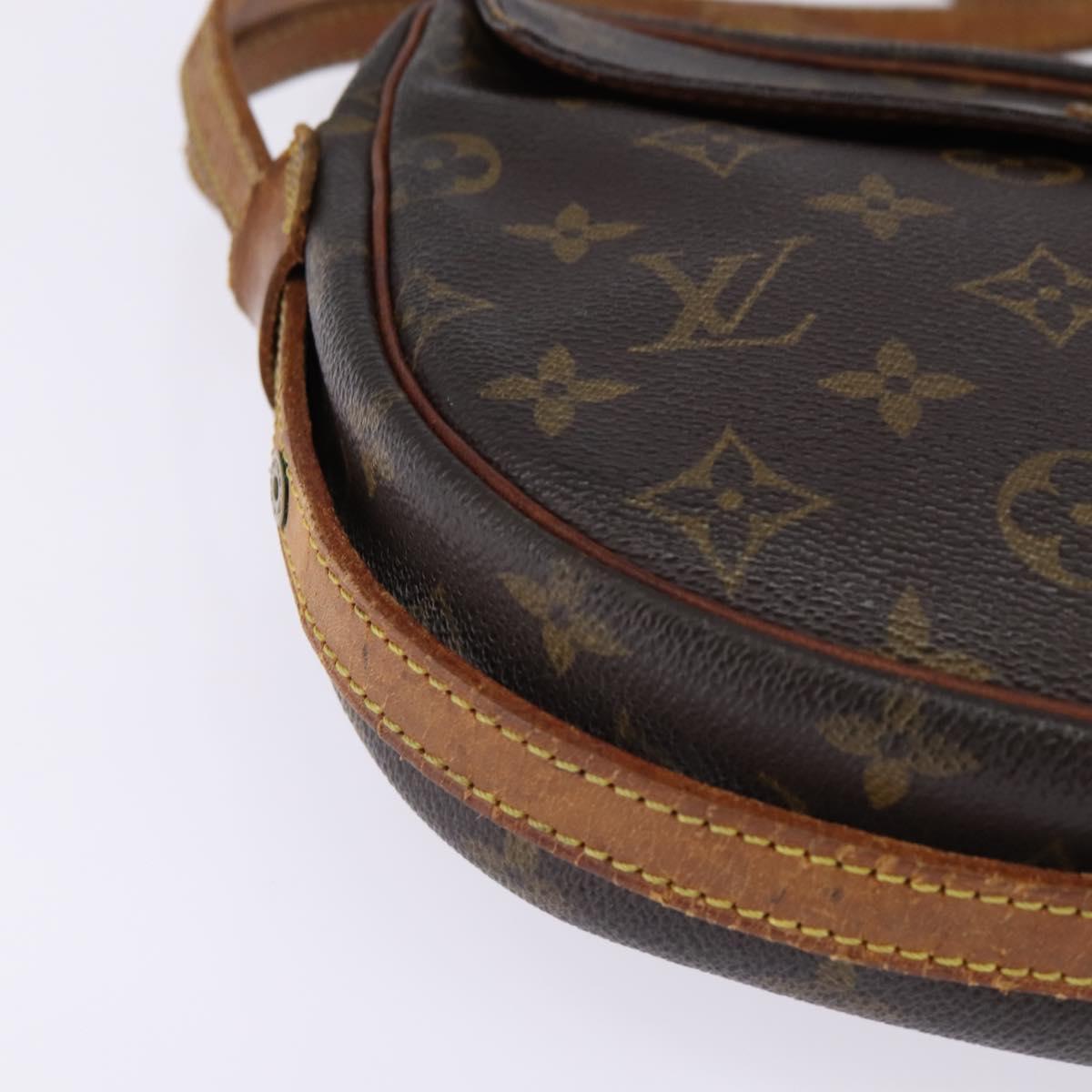 LOUIS VUITTON Monogram Jeune Fille MM Shoulder Bag M51226 LV Auth 142811