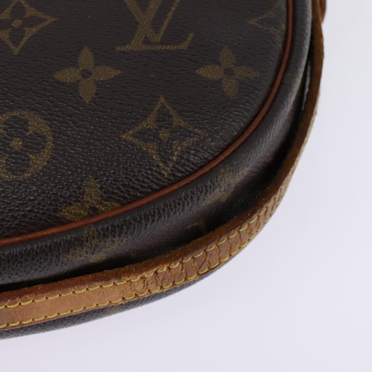 LOUIS VUITTON Monogram Jeune Fille MM Shoulder Bag M51226 LV Auth 142811