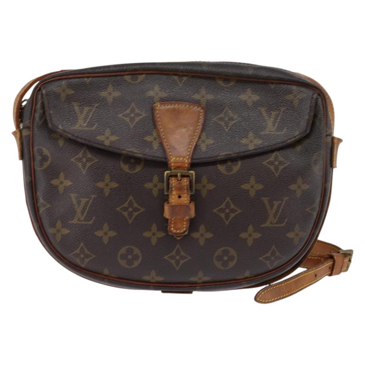 LOUIS VUITTON Monogram Jeune Fille MM Shoulder Bag M51226 LV Auth 142811