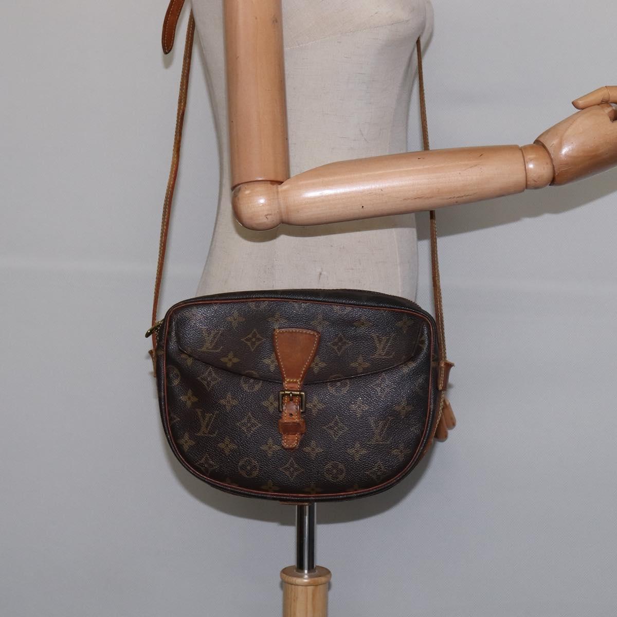 LOUIS VUITTON Monogram Jeune Fille MM Shoulder Bag M51226 LV Auth 142811