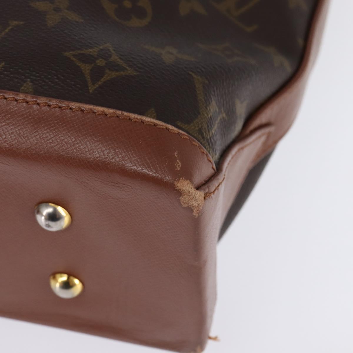 LOUIS VUITTON Monogram Sac Weekend PM Hand Bag M42425 LV Auth 142814