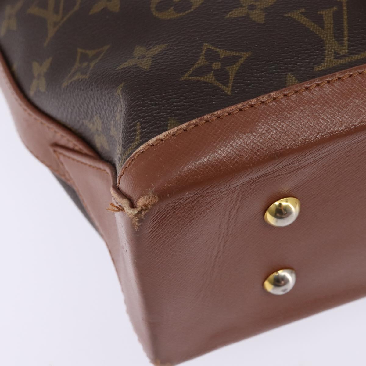 LOUIS VUITTON Monogram Sac Weekend PM Hand Bag M42425 LV Auth 142814