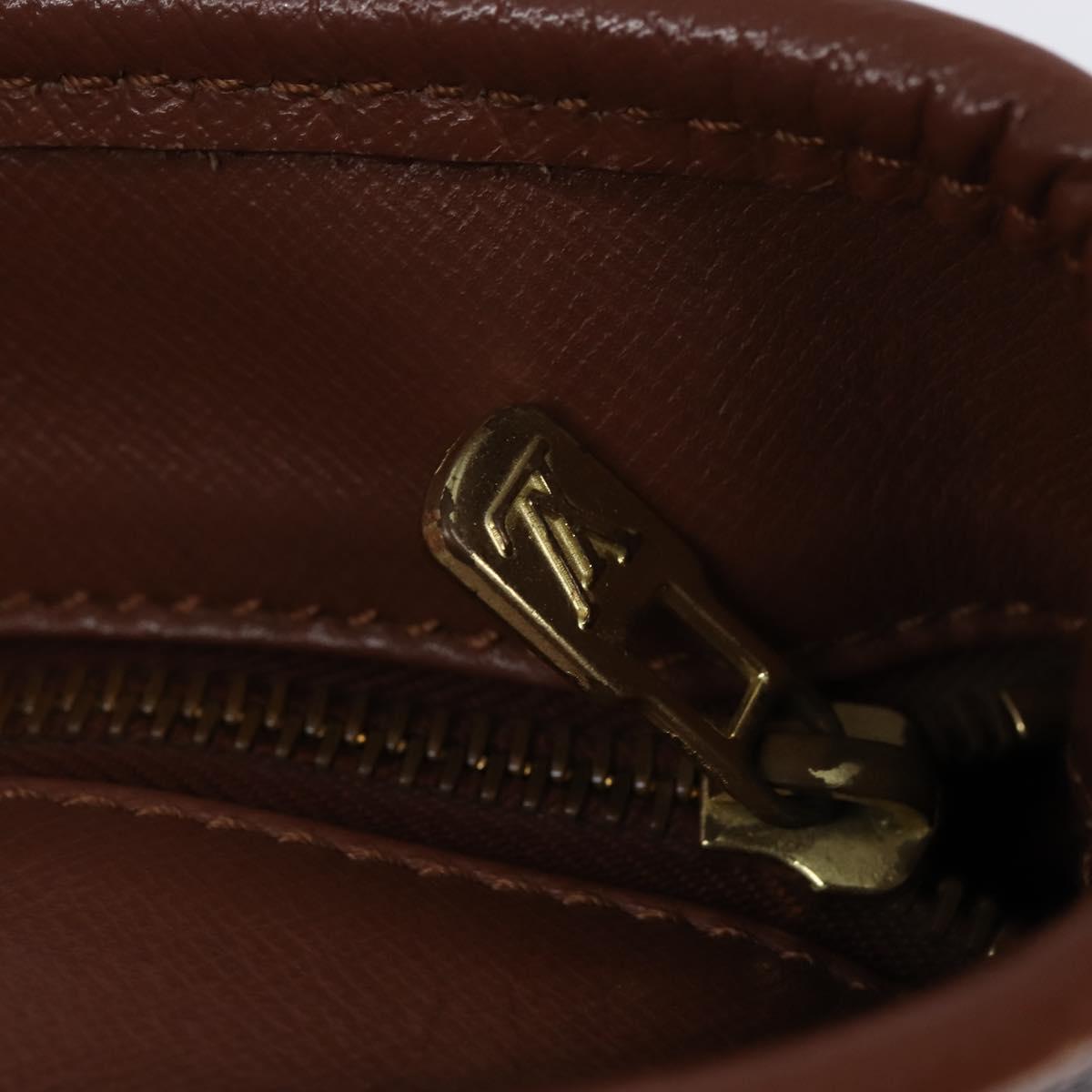 LOUIS VUITTON Monogram Sac Weekend PM Hand Bag M42425 LV Auth 142814