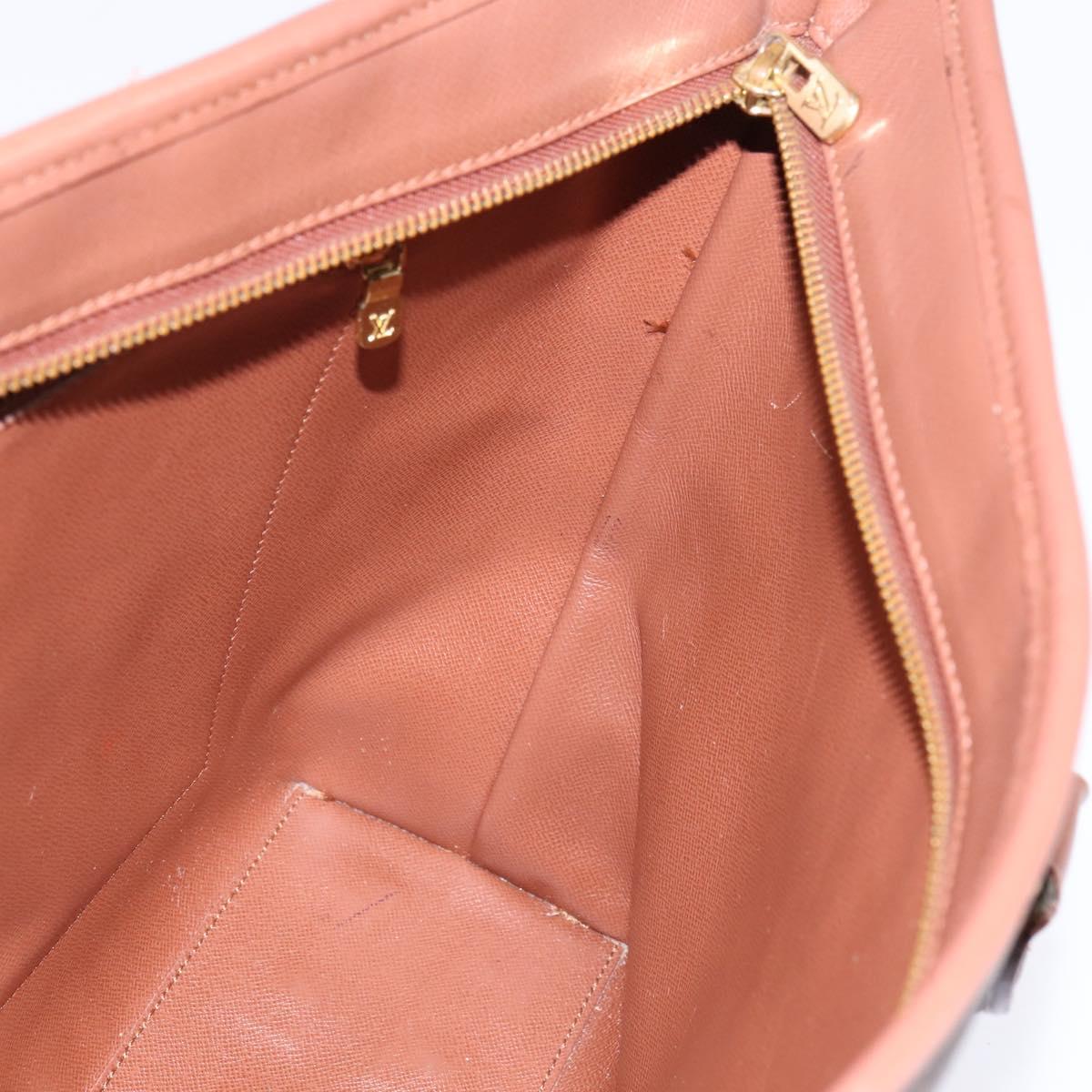 LOUIS VUITTON Monogram Sac Weekend PM Hand Bag M42425 LV Auth 142814