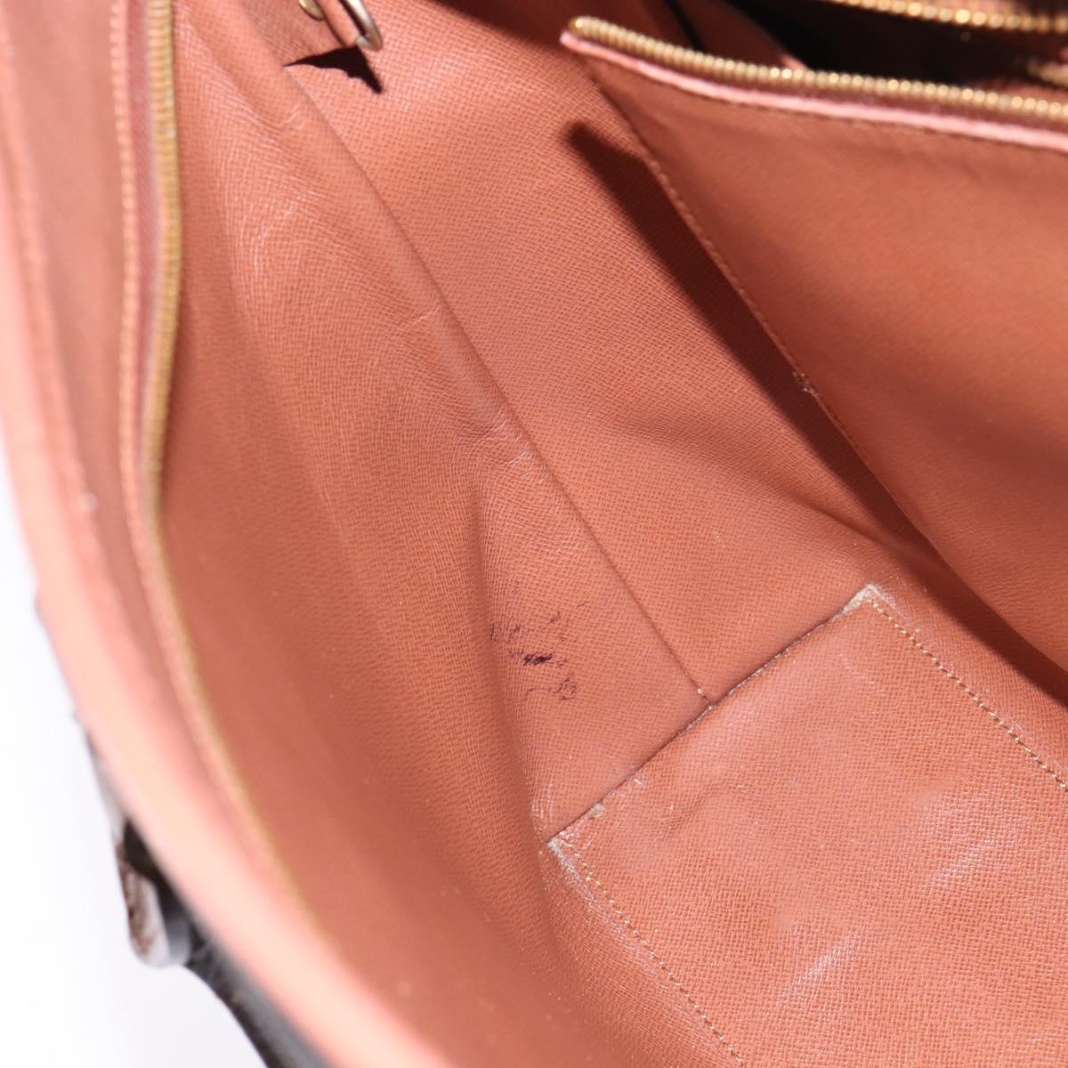 LOUIS VUITTON Monogram Sac Weekend PM Hand Bag M42425 LV Auth 142814