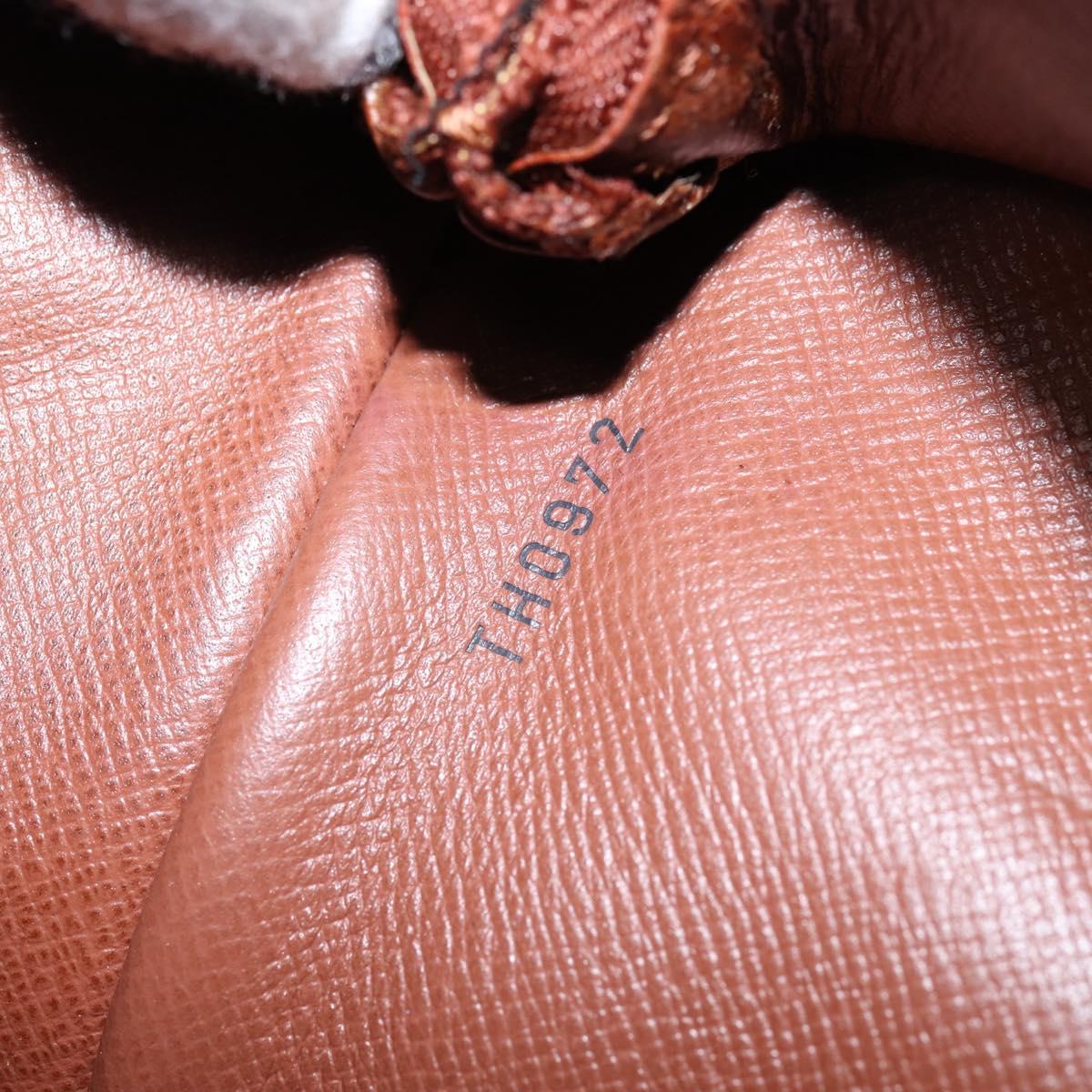 LOUIS VUITTON Monogram Sac Weekend PM Hand Bag M42425 LV Auth 142814